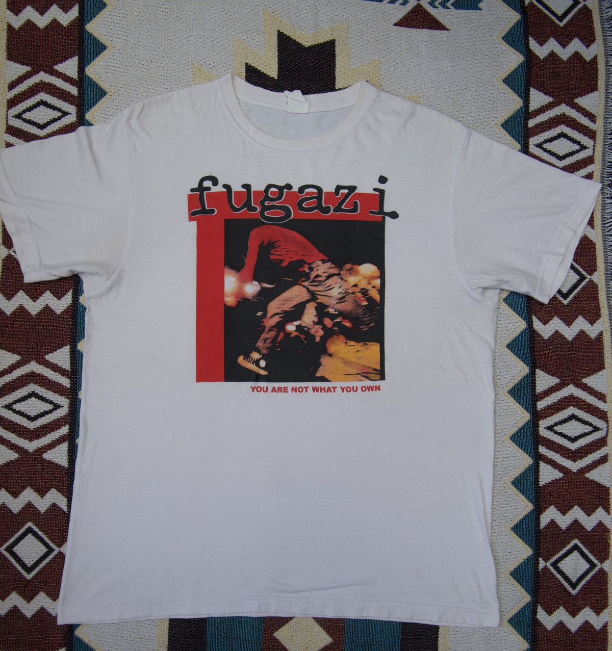 Band Tees Fugazi You are not what you own punk tshirt Size US L / EU 52-54 / 3 - 2 Thumbnail