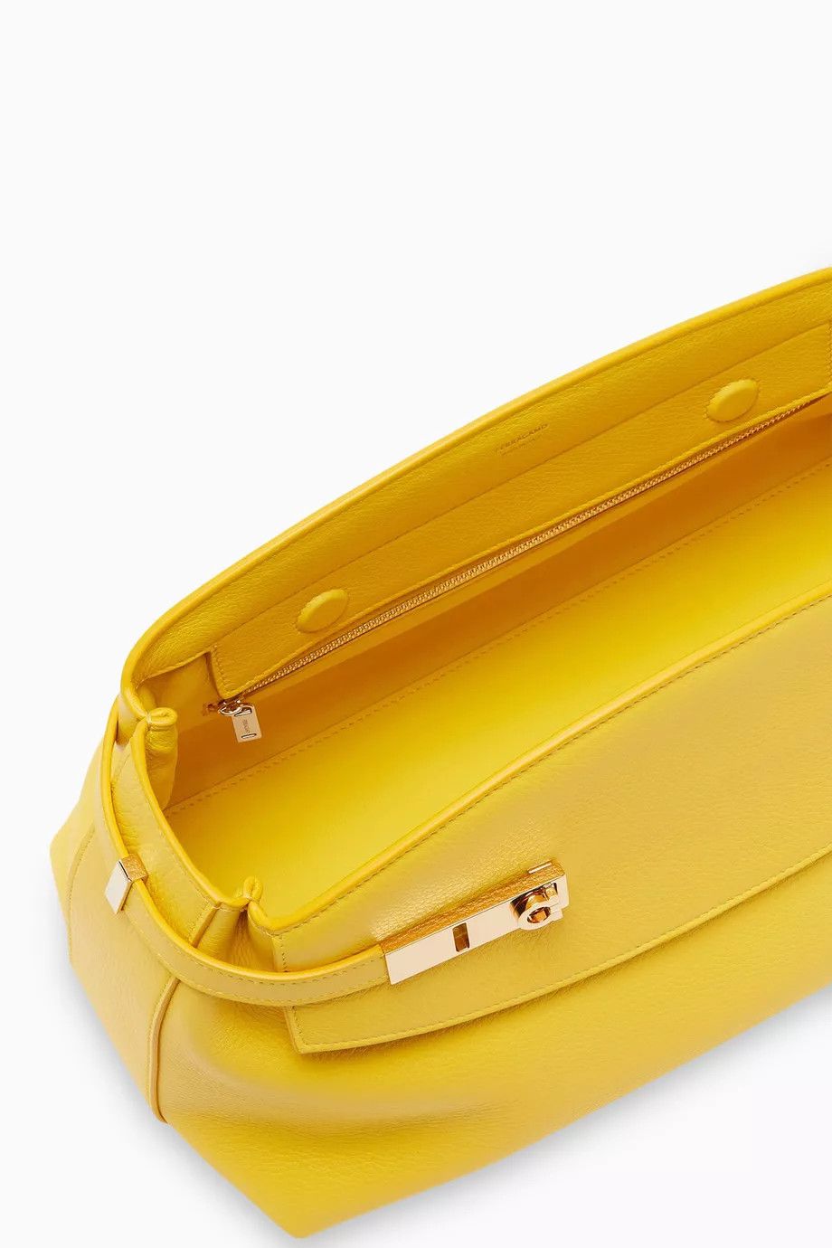 Salvatore Ferragamo o1s1rm0526 Size : OS / Crossbody Bag in Yellow Size ONE SIZE - 3 Thumbnail