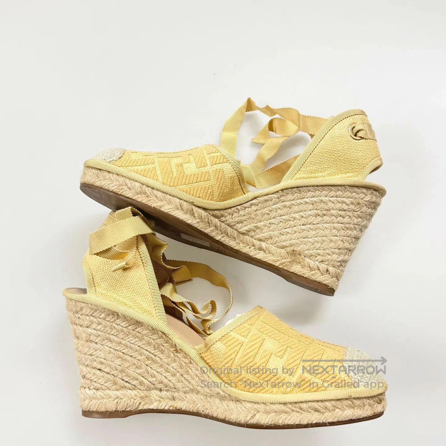 Fendi Fendi Yellow Strap Fisherman Shoes. Size US 6.5 / IT 36.5 - 3 Thumbnail