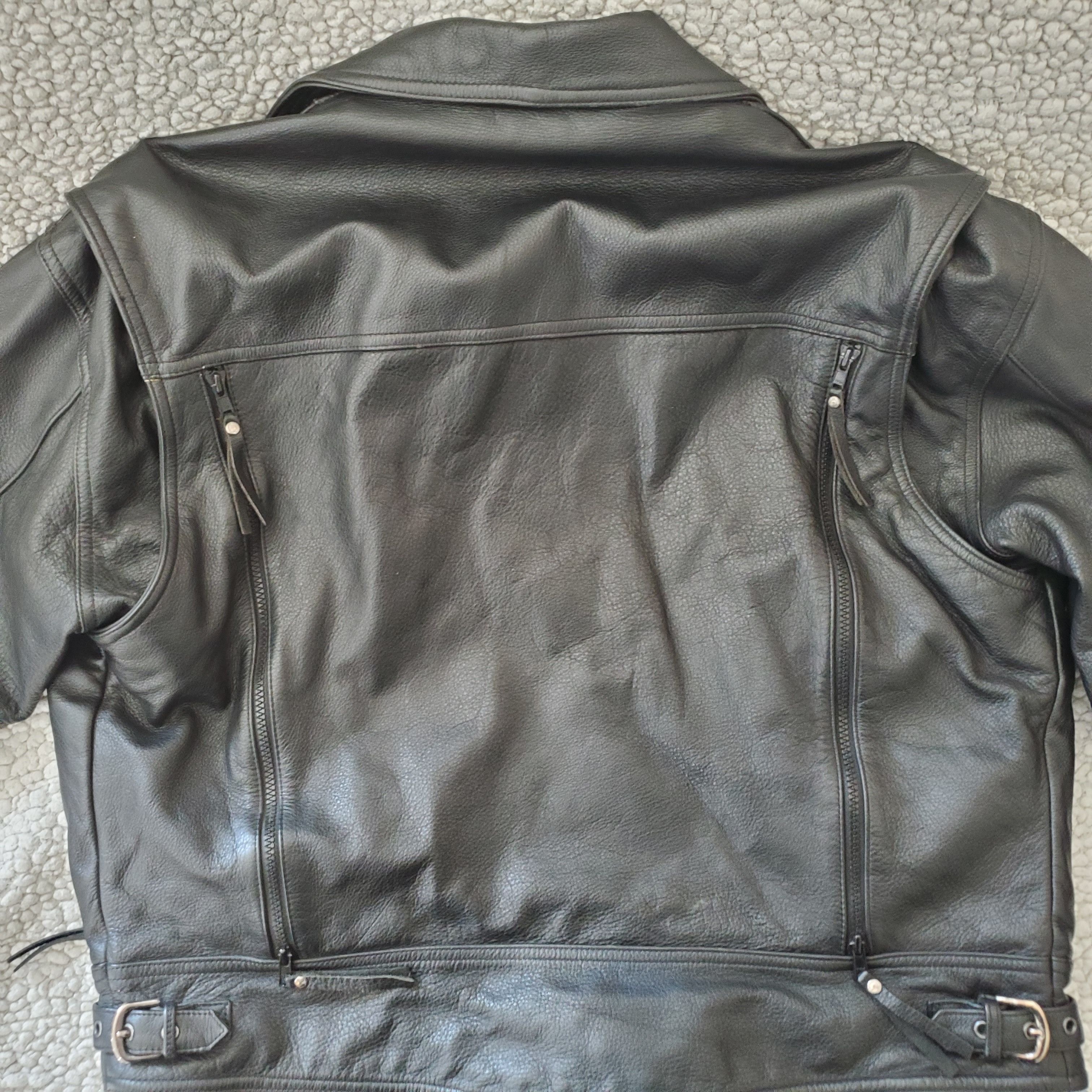 Harley Davidson Genuine vintage Harley Davidson leather riding jacket Size US XL / EU 56 / 4 - 14 Thumbnail
