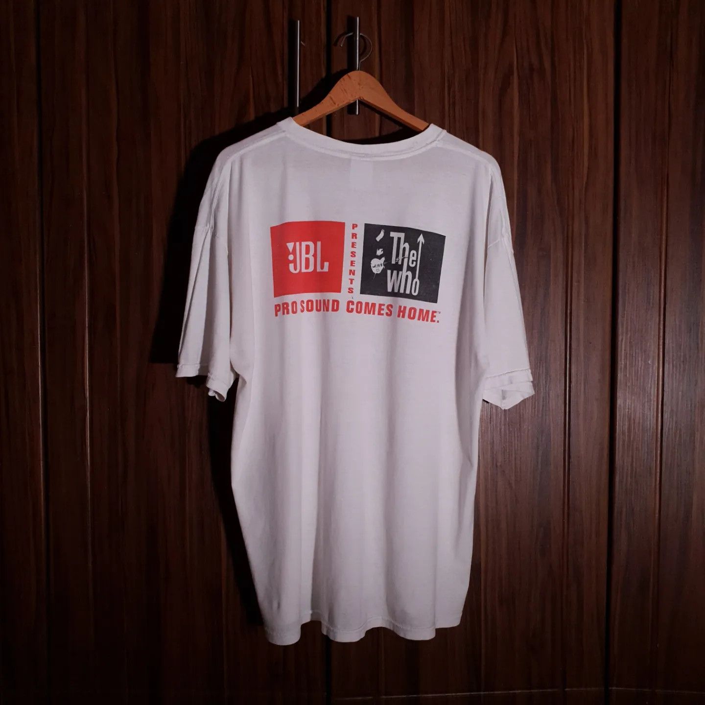 image of Band Tees x Vintage 1997 Jbl X The Who Band Tee in White, Men's (Size XL)