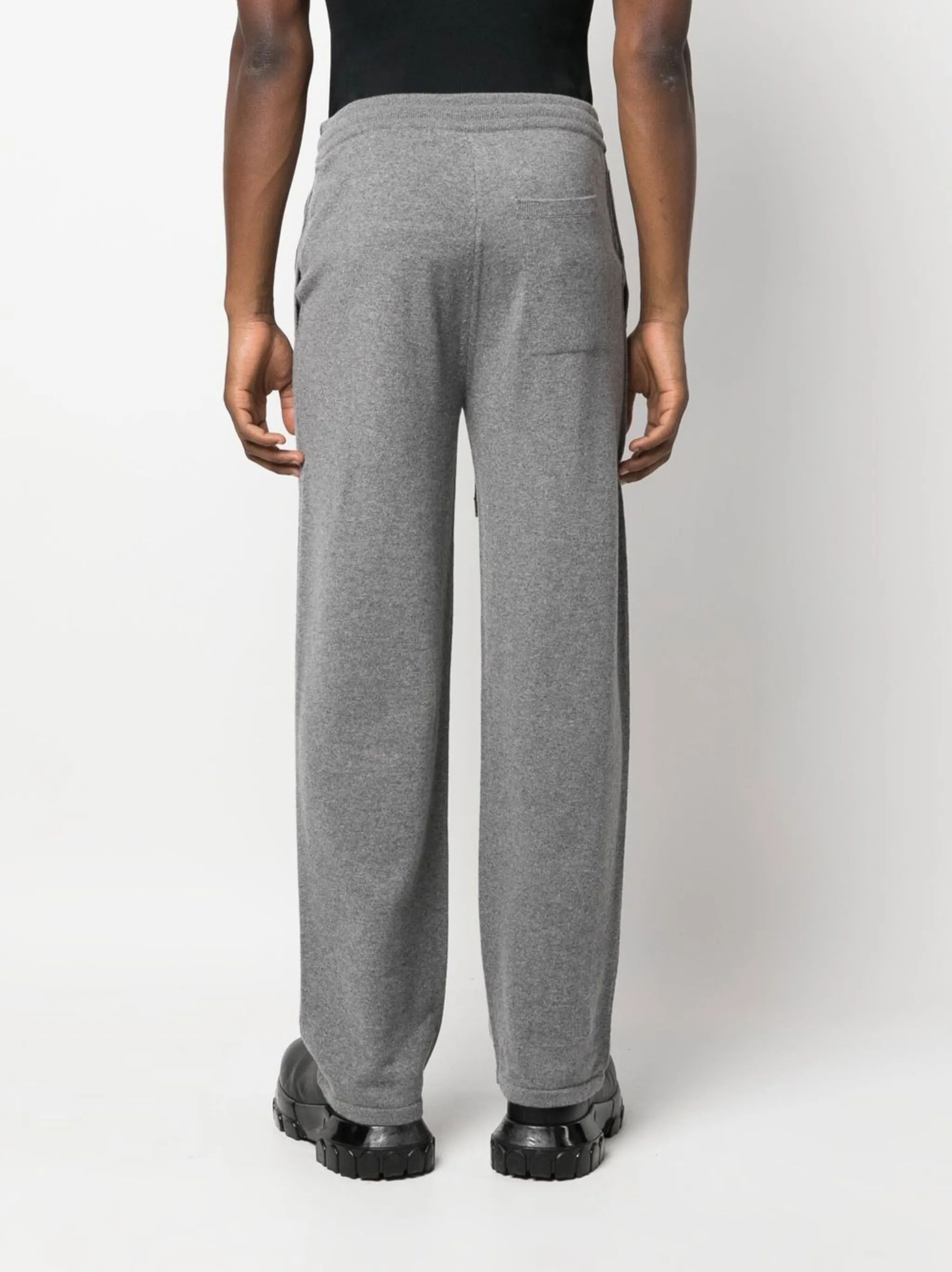 Off-White o1gr1nt0125 For All Knit Cashmere Pant in Medium Grey Size US 36 / EU 52 - 4 Thumbnail