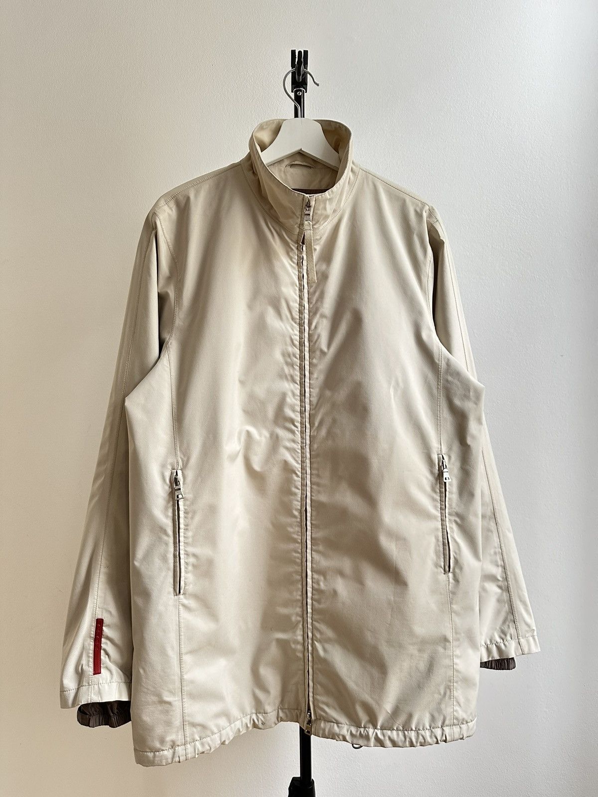 2000s prada sport Gore-Tex nylon jacket