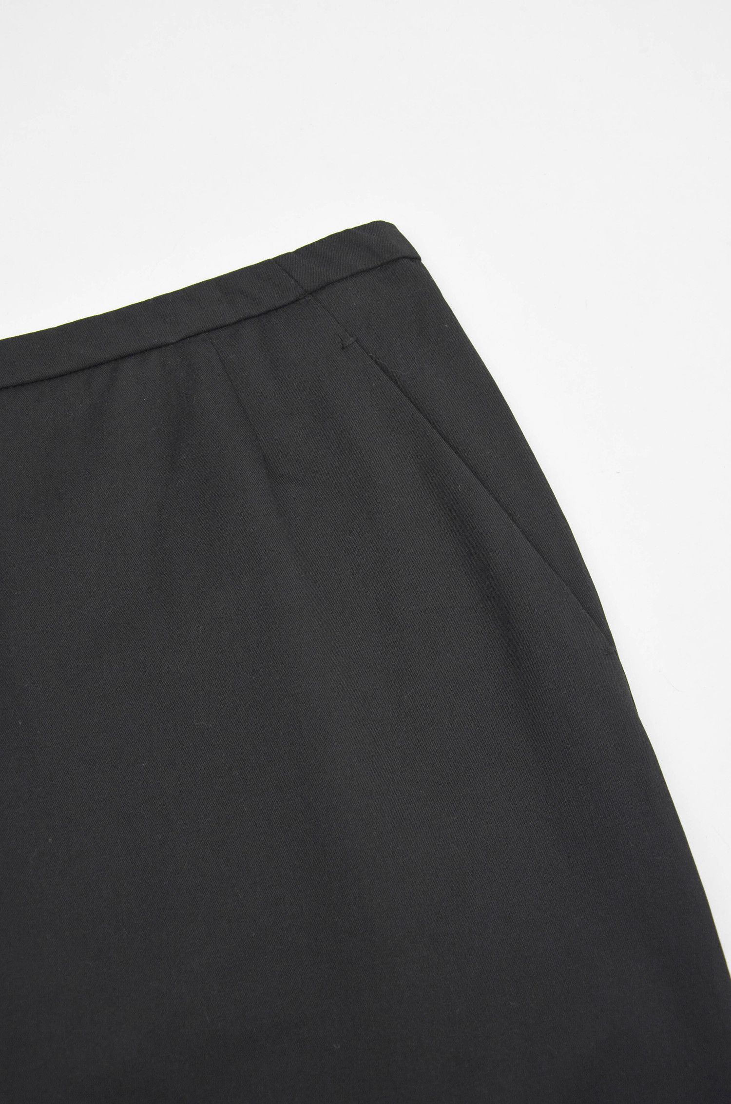 Miu Miu Miu Miu 2007 Wool Pencil Skirt Black - Size IT38 Size 26" / US 2 / IT 38 - 5 Thumbnail