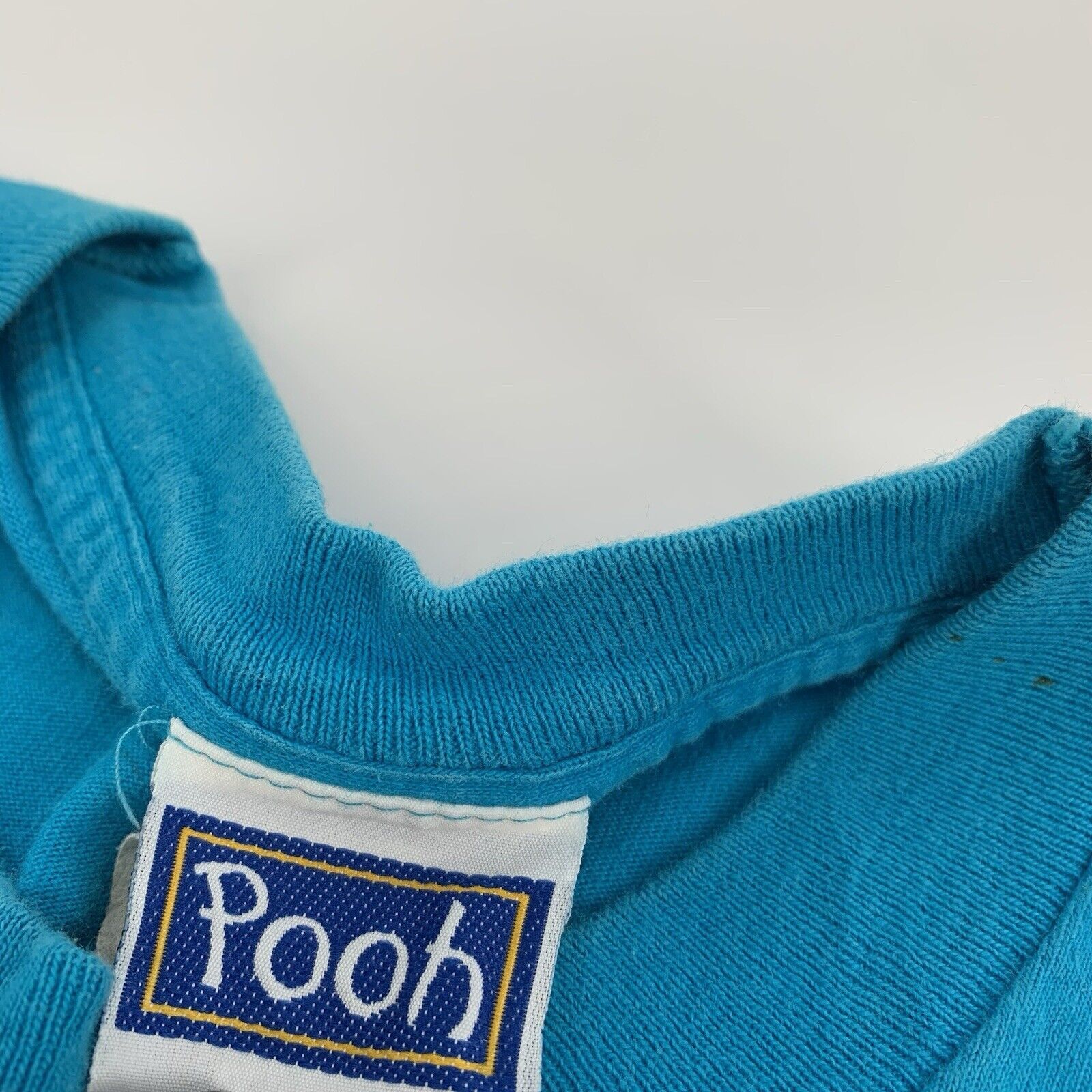 Disney Vintage 1990s Pooh and Friend Disney T-Shirt Bright Blue Size US XL / EU 56 / 4 - 6 Thumbnail