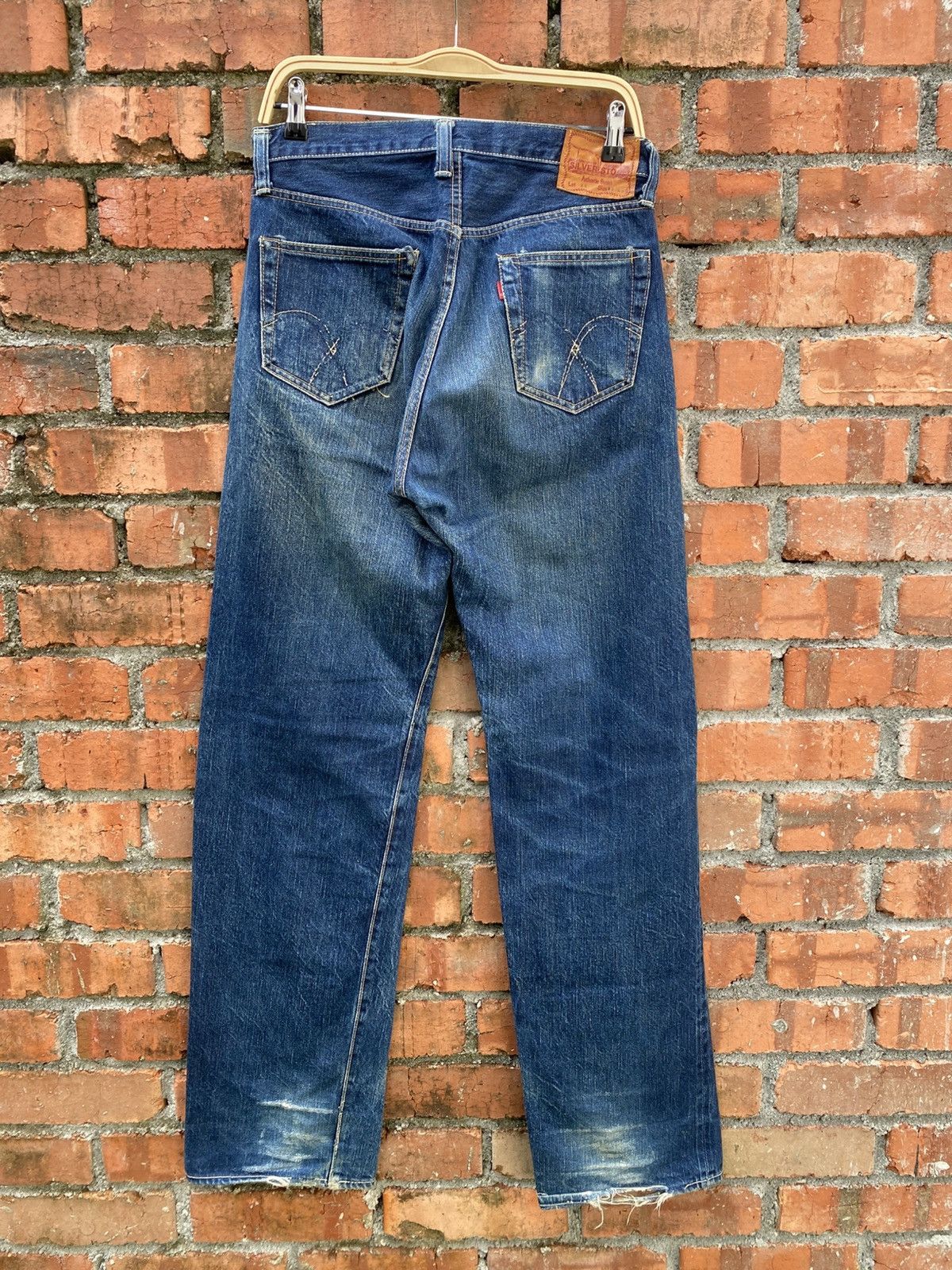 Japanese Brand × Vintage W30x34 Silvestone redline denime japanese brand Size US 30 / EU 46 - 2 Thumbnail