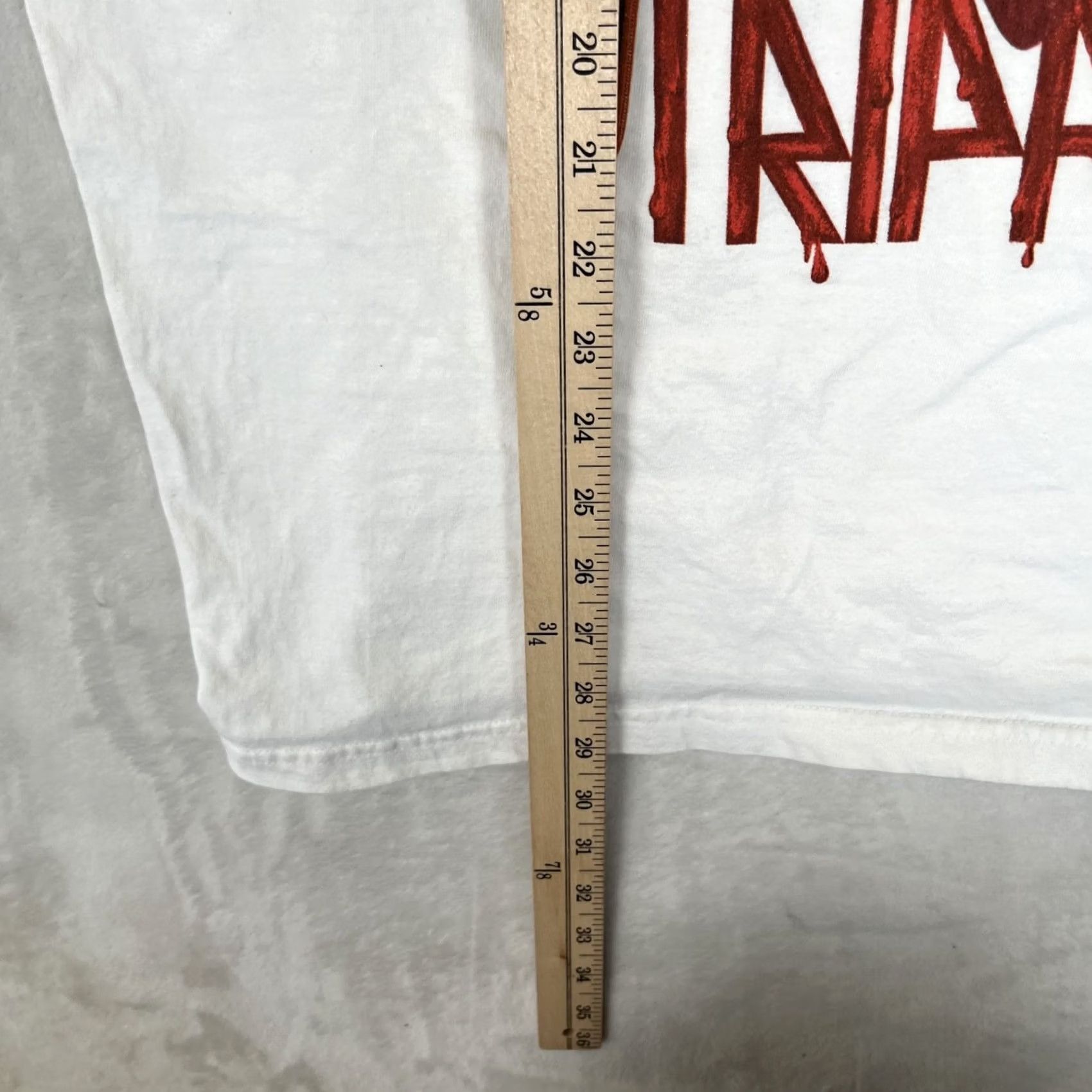 Vintage Trippie Redd Life’s A Trip T-Shirt Mens Large White Concert Tour Merch Shirt Men Regular Short Sleeve Crew Neck Cotton Graphic Print Size US L / EU 52-54 / 3 - 4 Thumbnail