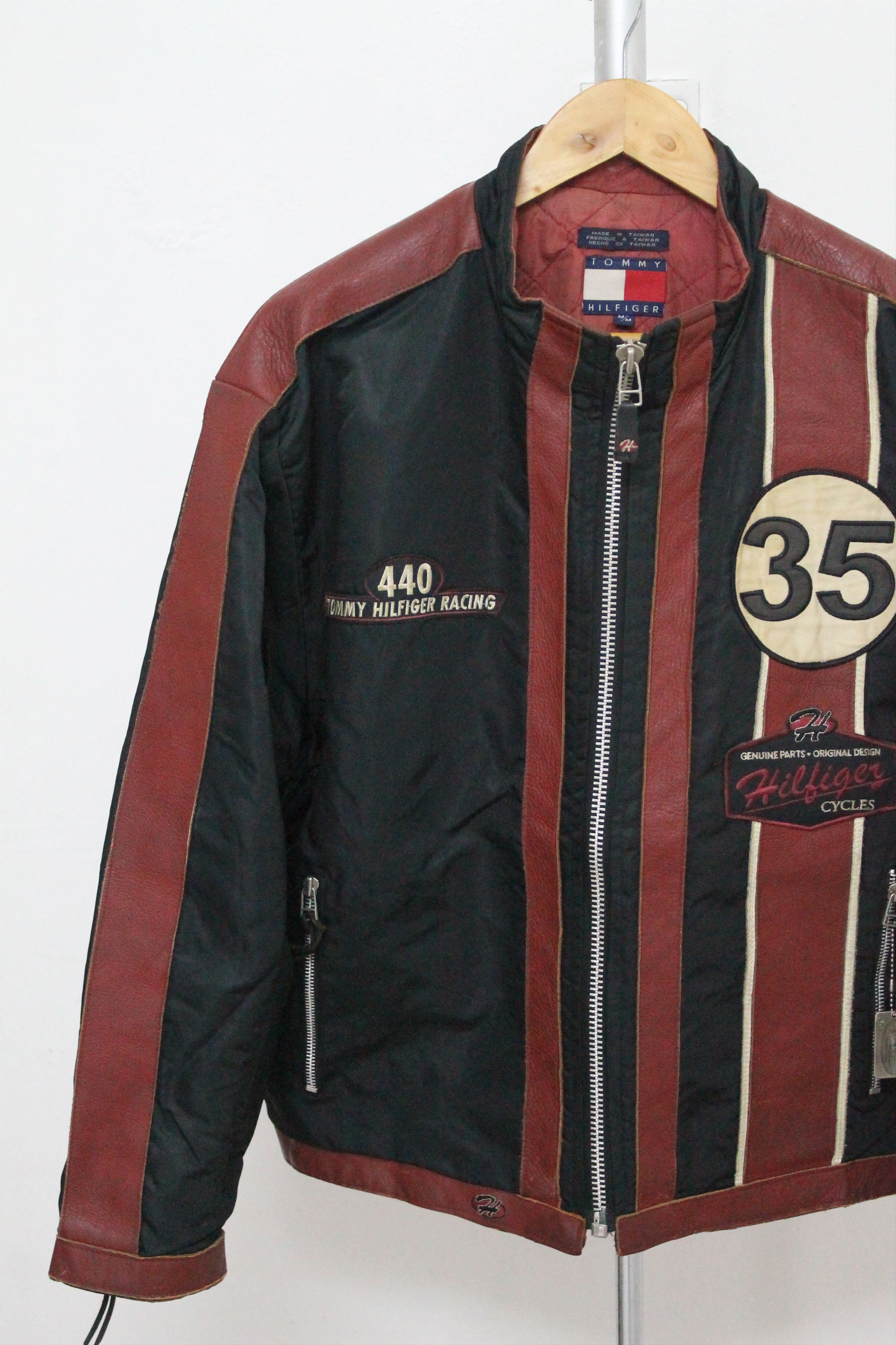 Tommy Hilfiger Vintage TOMMY HILFIGER Racing Jacket. Size US L / EU 52-54 / 3 - 5 Thumbnail