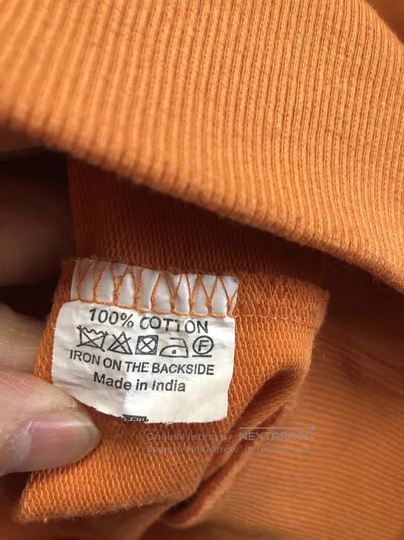 Dries Van Noten Dries Van Noten Orange Sequin Wing Hoodie Size M / US 6-8 / IT 42-44 - 7 Thumbnail