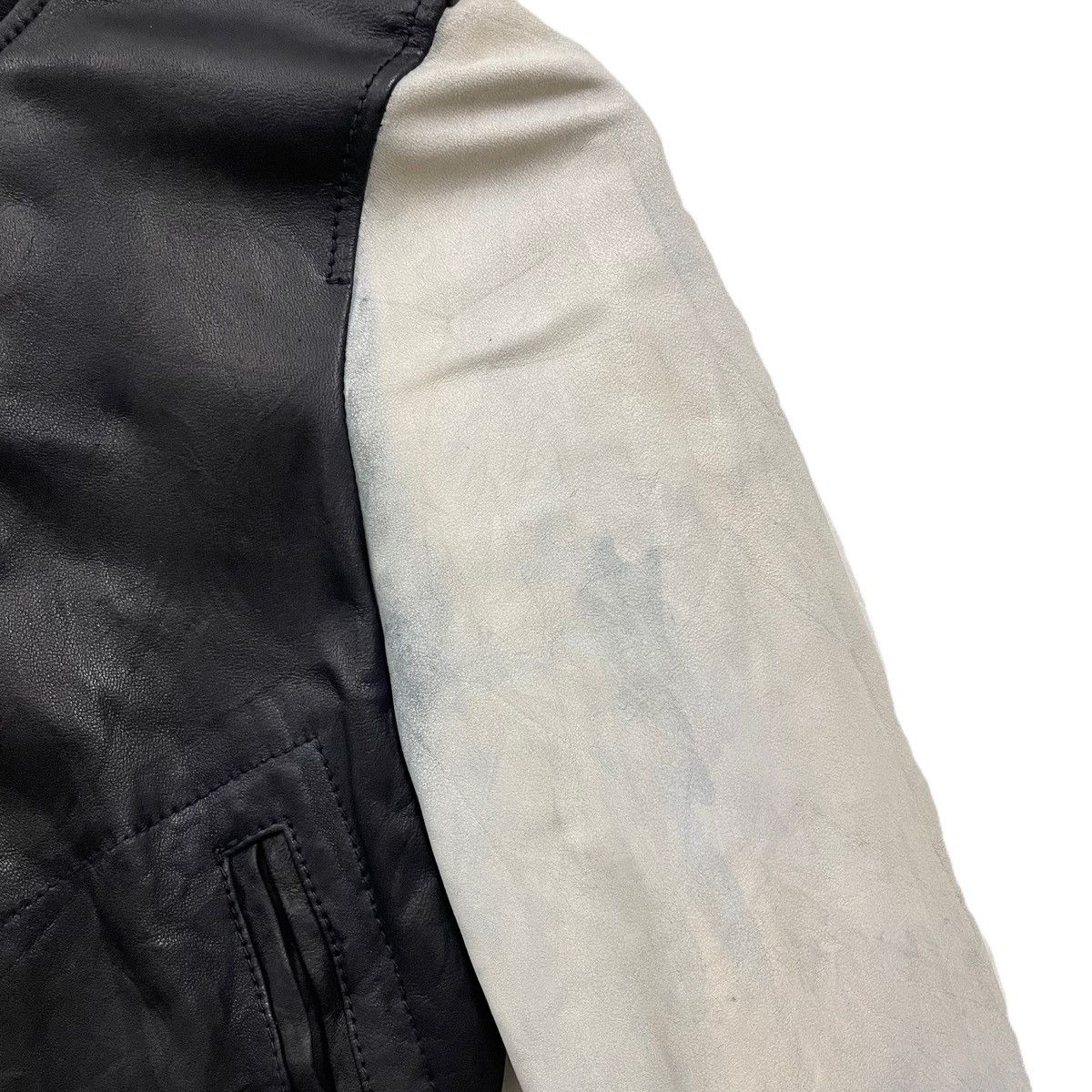 R13 R13 marimoto leather raglan varsity jacket Size XS / US 0-2 / IT 36-38 - 9 Thumbnail