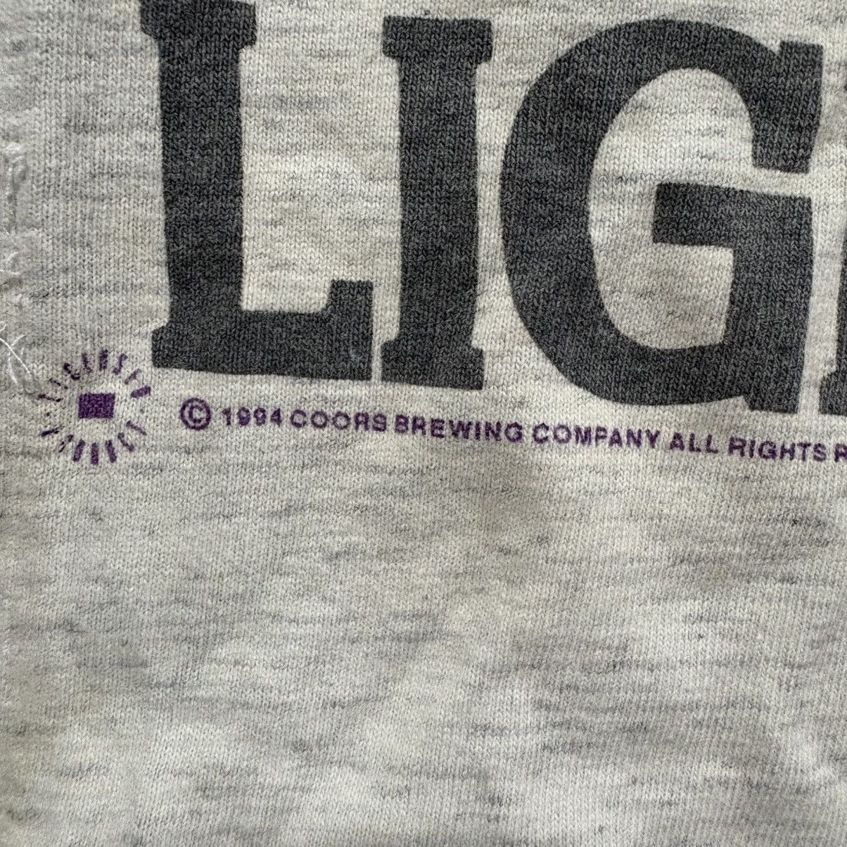 Vintage VINTAGE COORS LIGHT JERSEY SHIRT Size US XL / EU 56 / 4 - 4 Thumbnail