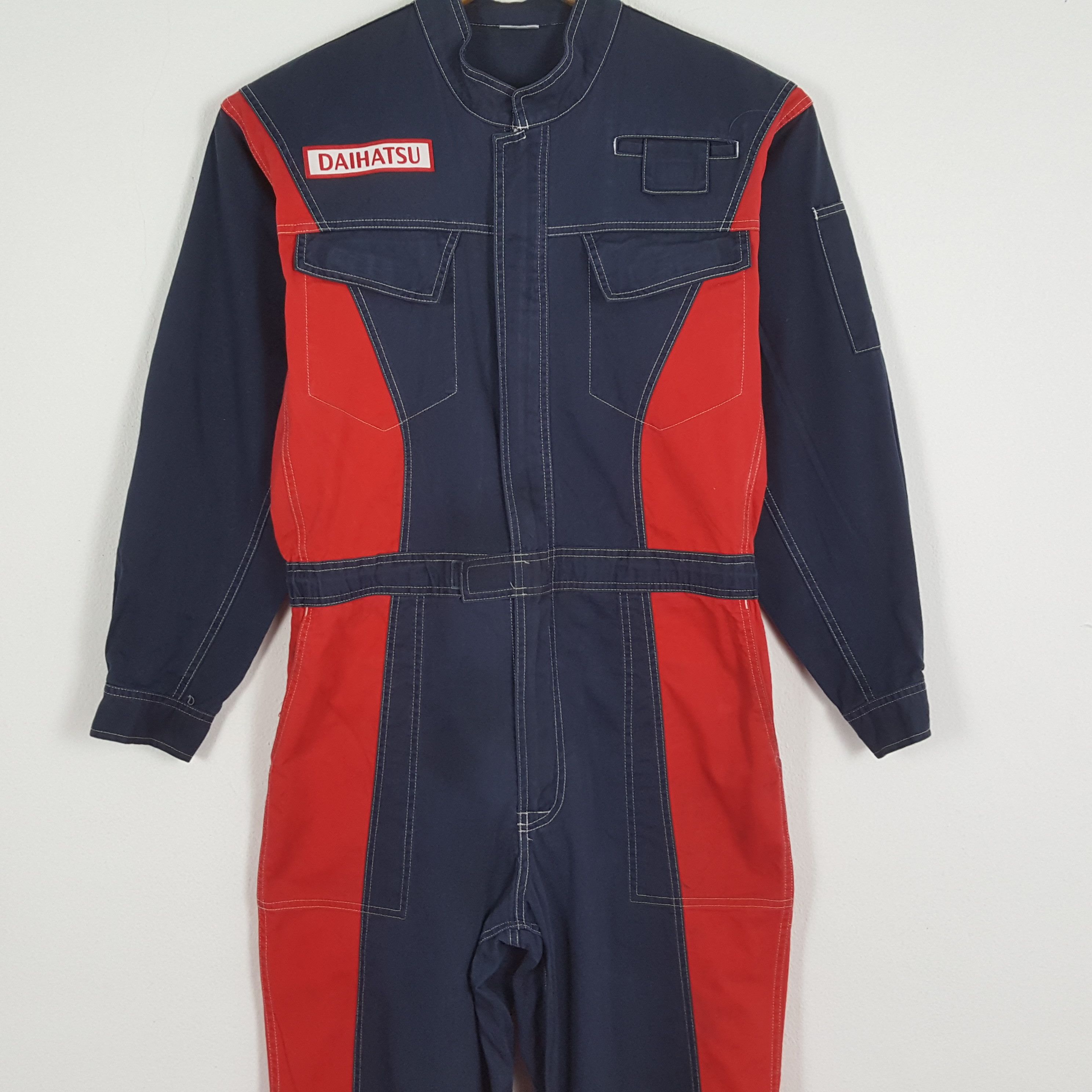 Japanese Brand × Vintage Vintage DAIHATSU Japanese Motorsports Racing Coverall Jacket Size US L / EU 52-54 / 3 - 5 Thumbnail