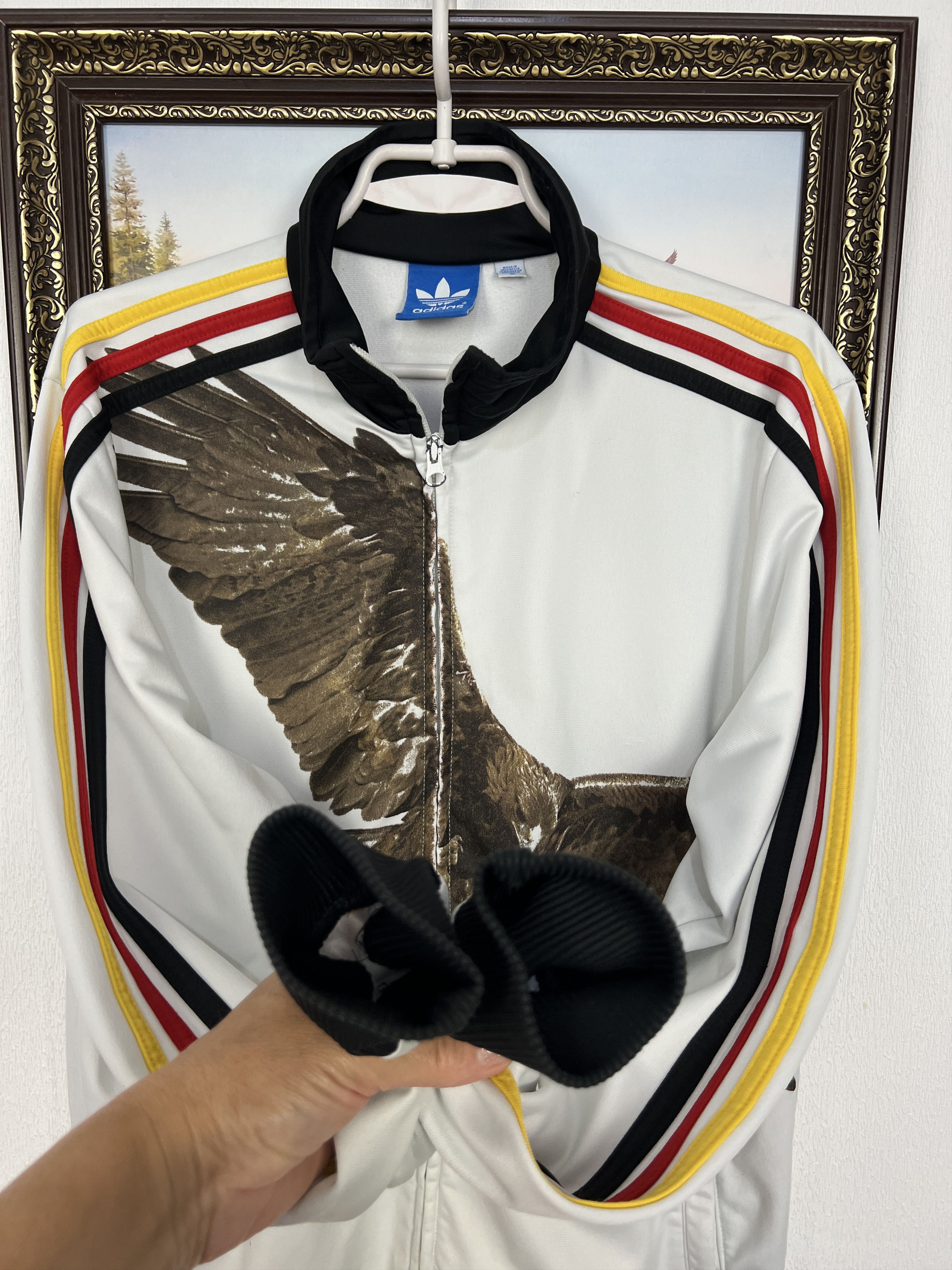 Adidas Vintage Adidas Originals Gerd Muller Germany Football Jacket Size US M / EU 48-50 / 2 - 9 Thumbnail