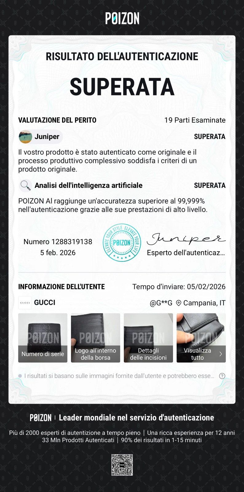 Gucci Gucci GG Traforato Size ONE SIZE - 7 Thumbnail