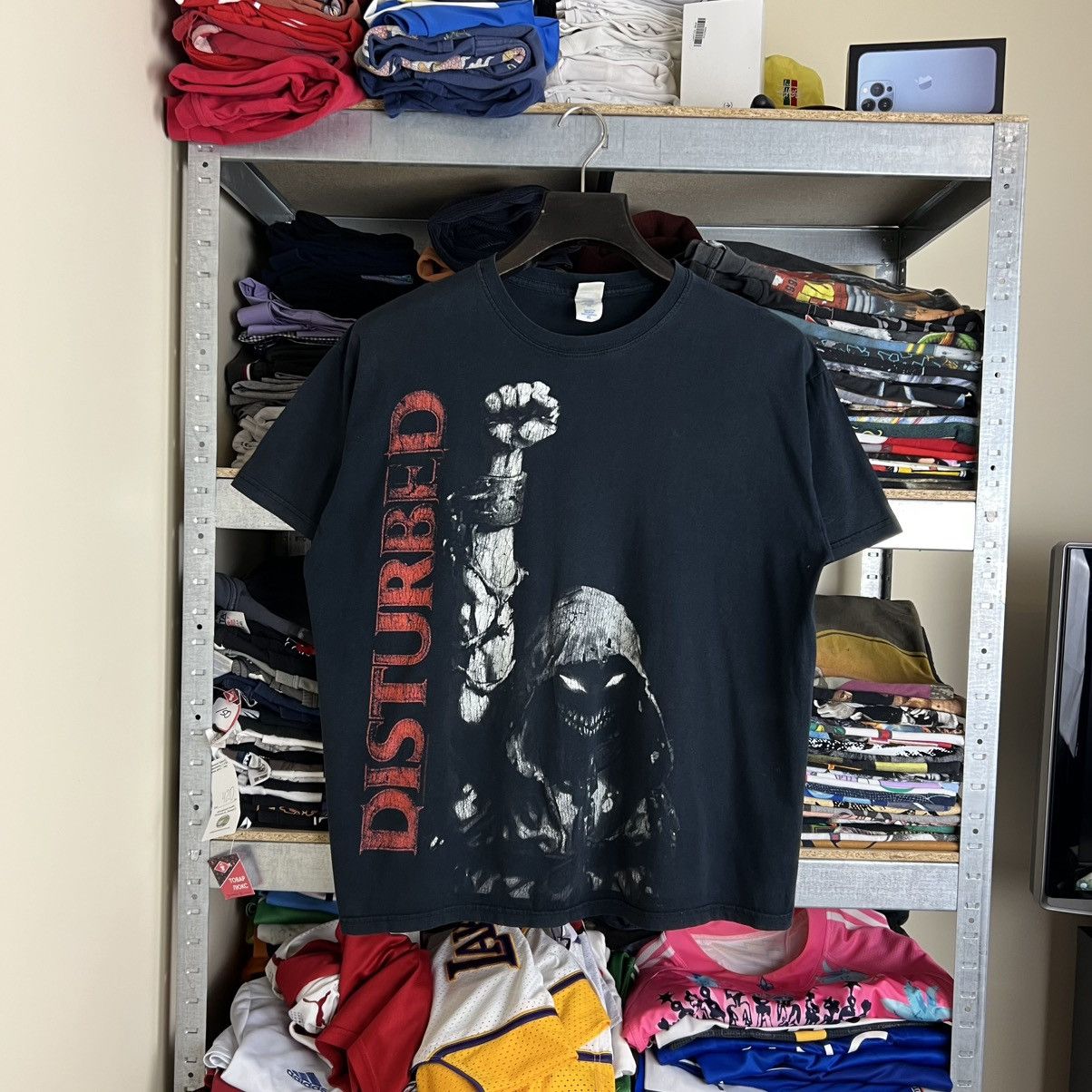Band Tees Rare! Disturbed Vintage Overprint Tee 2011 Gildan Size US XL / EU 56 / 4 - 1 Thumbnail