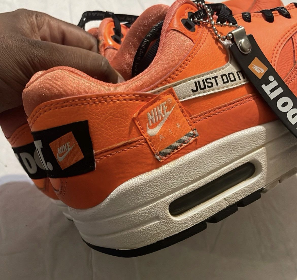 Nike Nike Air Max 1 LX Just Do It Women’s 917691-800 Size: 7.5. Size US 7.5 / IT 37.5 - 2 Thumbnail