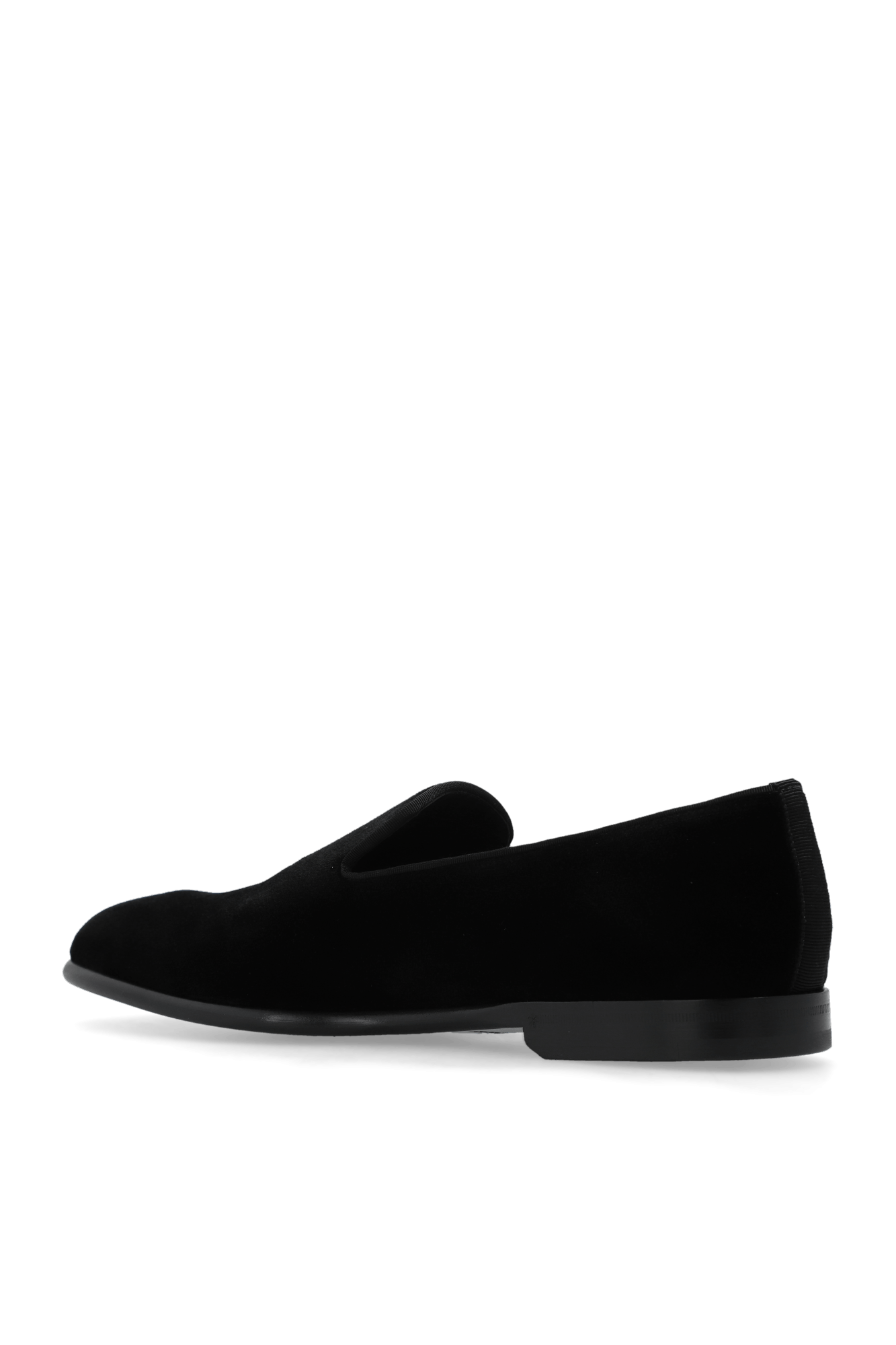 Dolce & Gabbana o1s22i1n0225 Velvet Loafers in Black Size US 10 / EU 43 - 5 Thumbnail