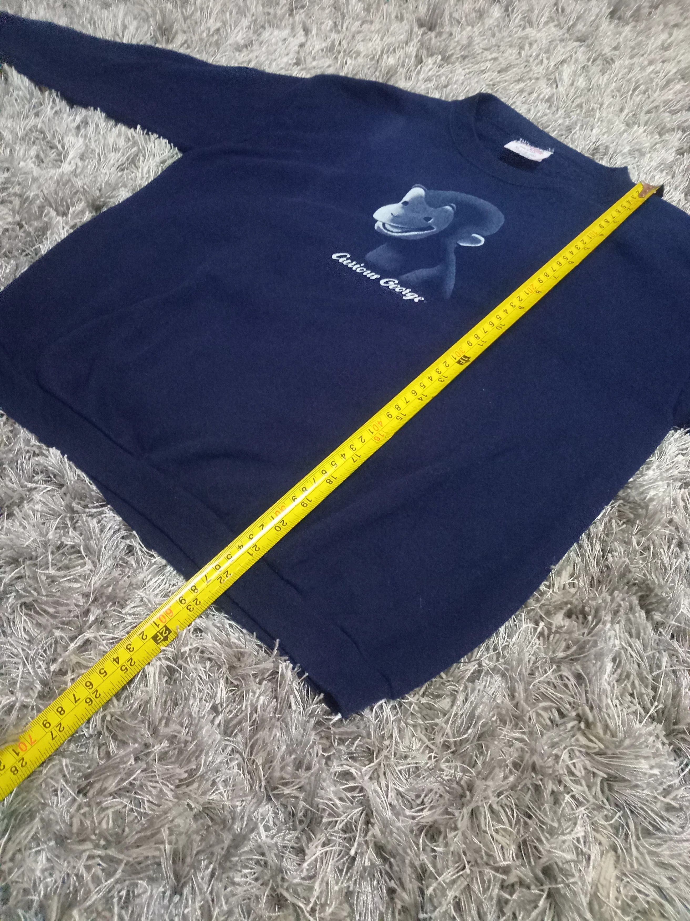 Other VINTAGE CURIOS GEORGE MONKEY MOVIE LONG SLEEVE T-SHIRT. Size US XL / EU 56 / 4 - 3 Thumbnail