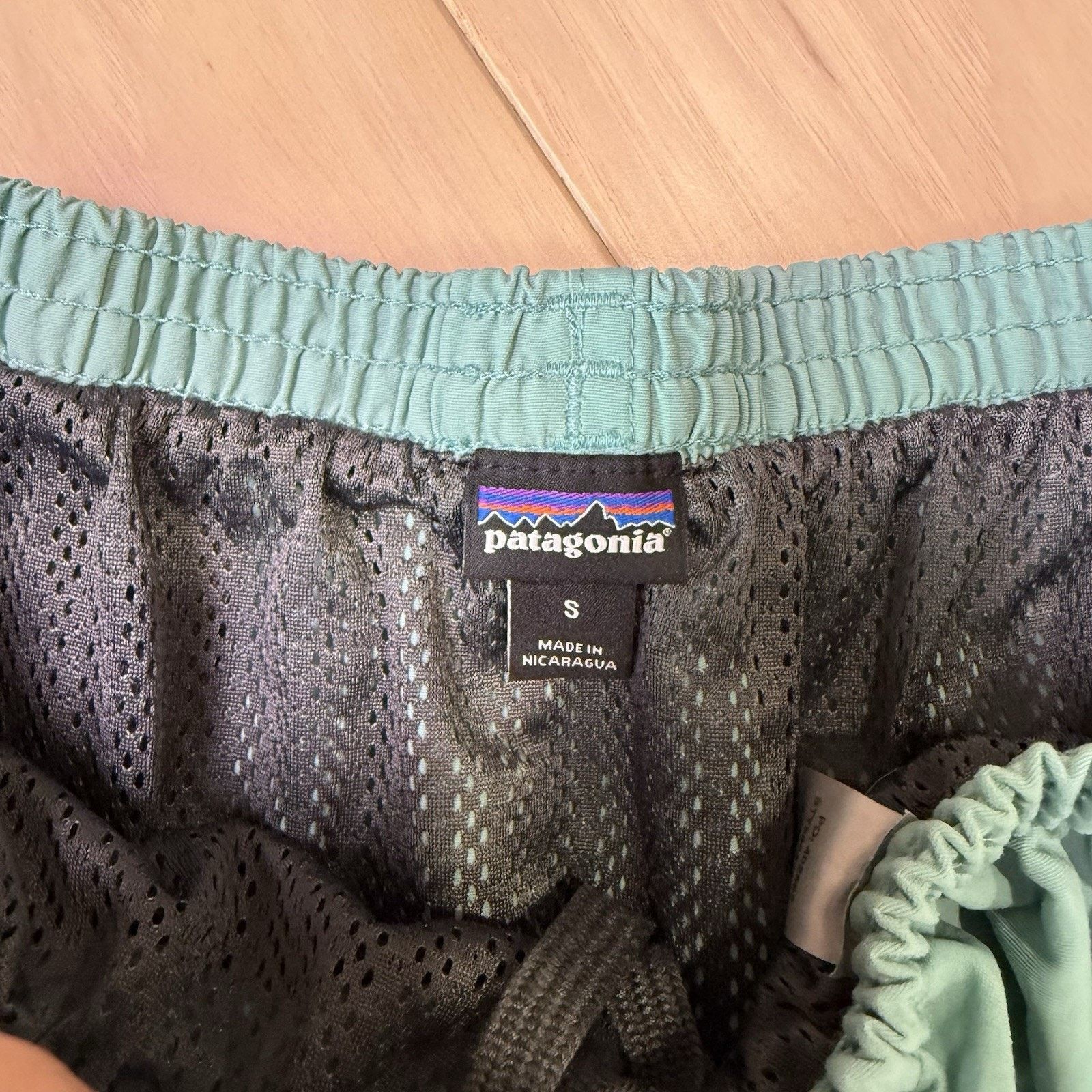 Patagonia Patagonia Baggies Small Teal Lined 7" Long Lightweight Size US 26 / EU 42 - 4 Thumbnail