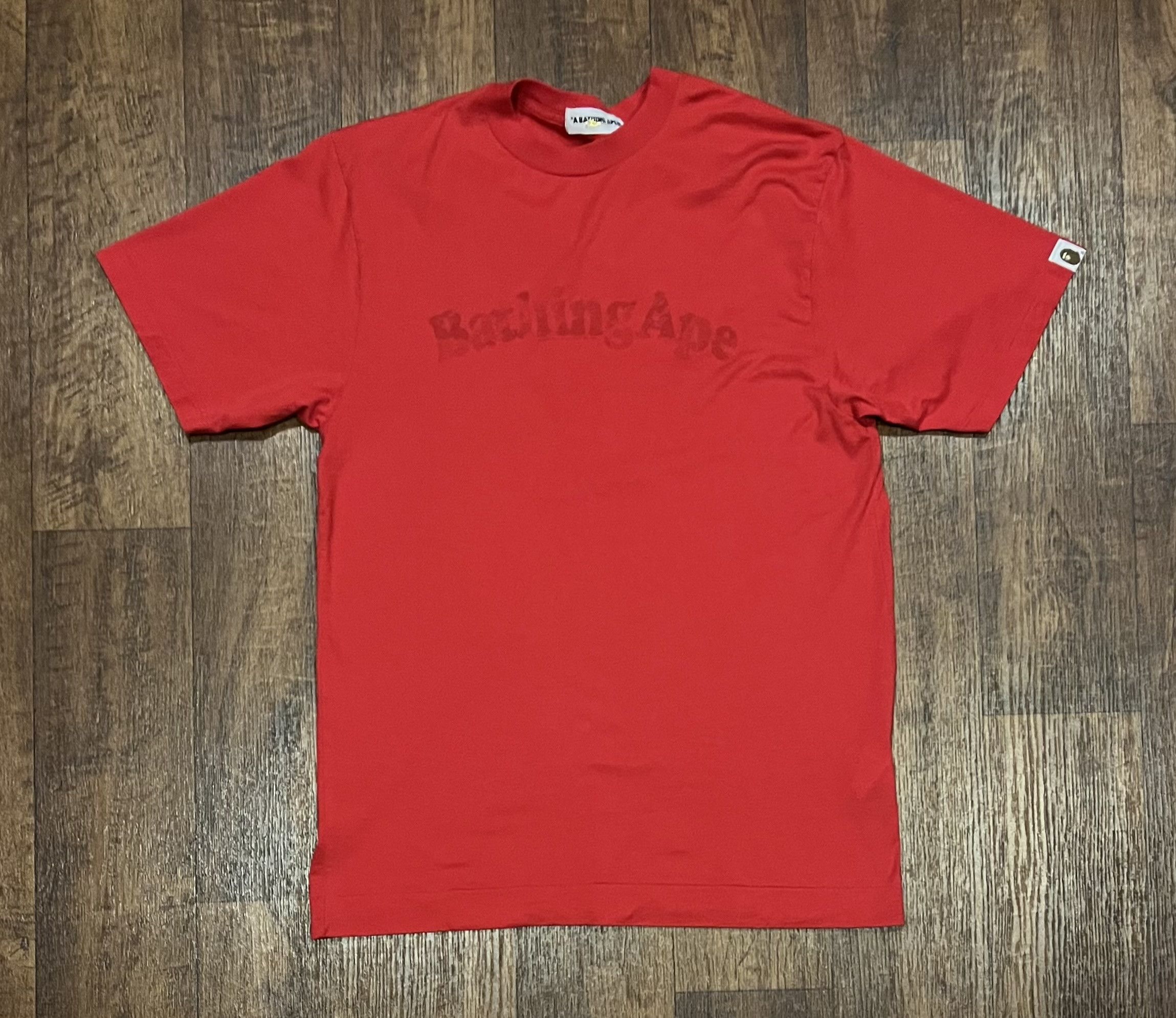 Bape Bape logo tee shirt Size US M / EU 48-50 / 2 - 1 Thumbnail