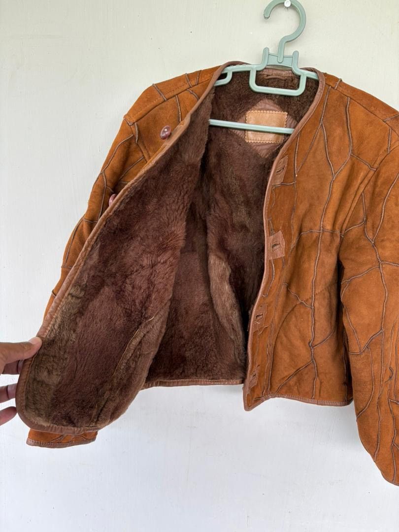 Issey Miyake Rare Item!! Hai Sporting Gear Leather Fur Jacket Design Size US M / EU 48-50 / 2 - 4 Thumbnail