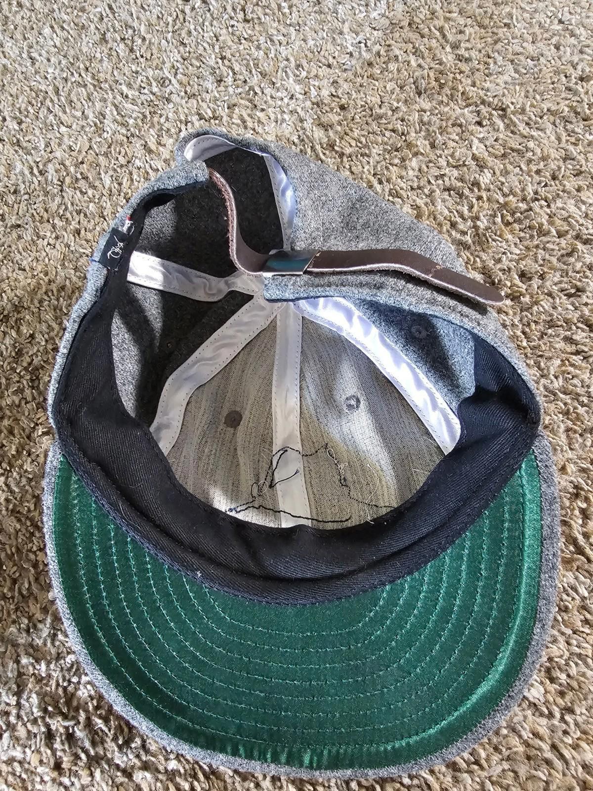 Designer Applesmith AX Collective Leather Strapback hat Streetwear Size ONE SIZE - 5 Thumbnail