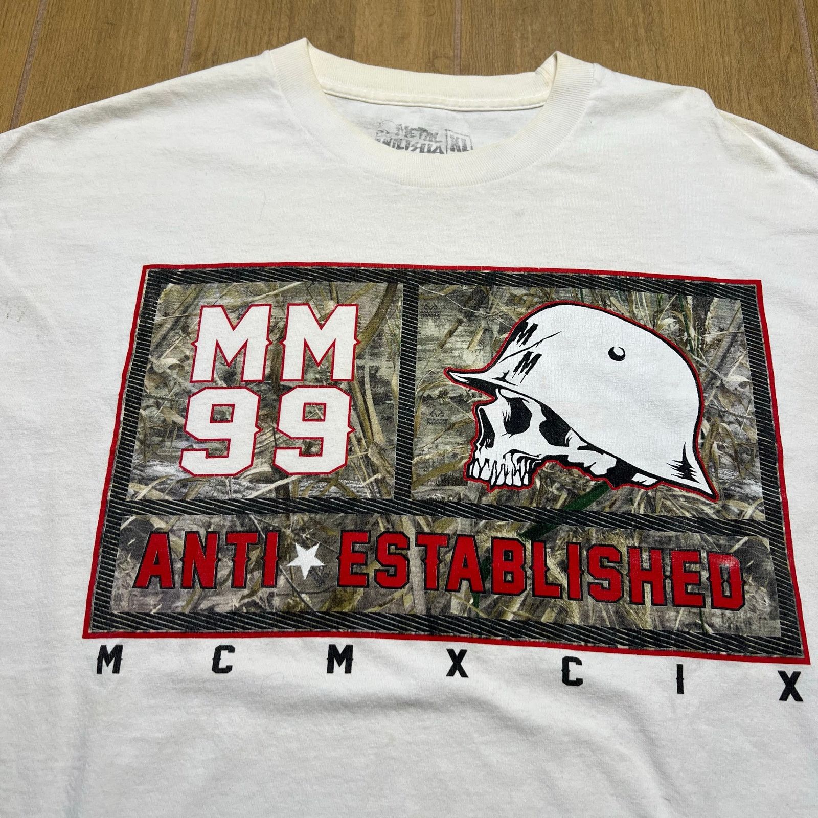 Metal Mulisha Metal Mulisha Anti Established MM99 Graphic T-Shirt Skull XL Size US XL / EU 56 / 4 - 2 Thumbnail