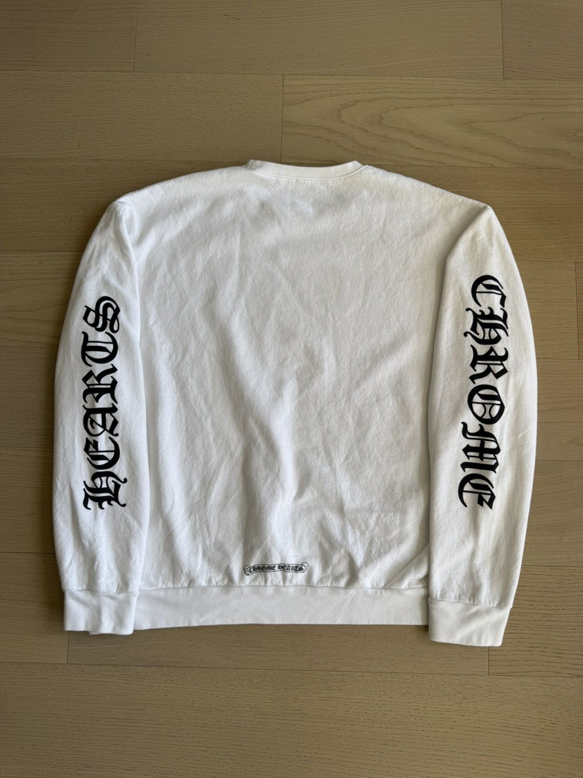 Chrome Hearts Chrome hearts script crewneck Size US L / EU 52-54 / 3 - 2 Thumbnail