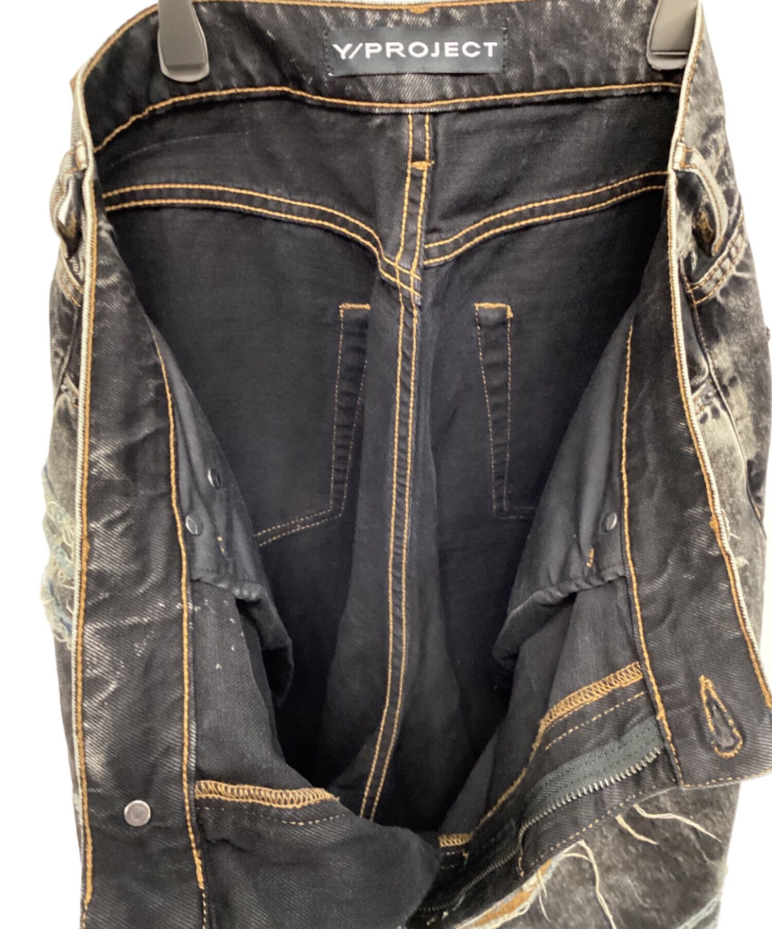 Y/Project Y/PROJECT PARIS' BEST PATCH DENIM PANTS Indigo 30 Size US 32 / EU 48 - 3 Thumbnail
