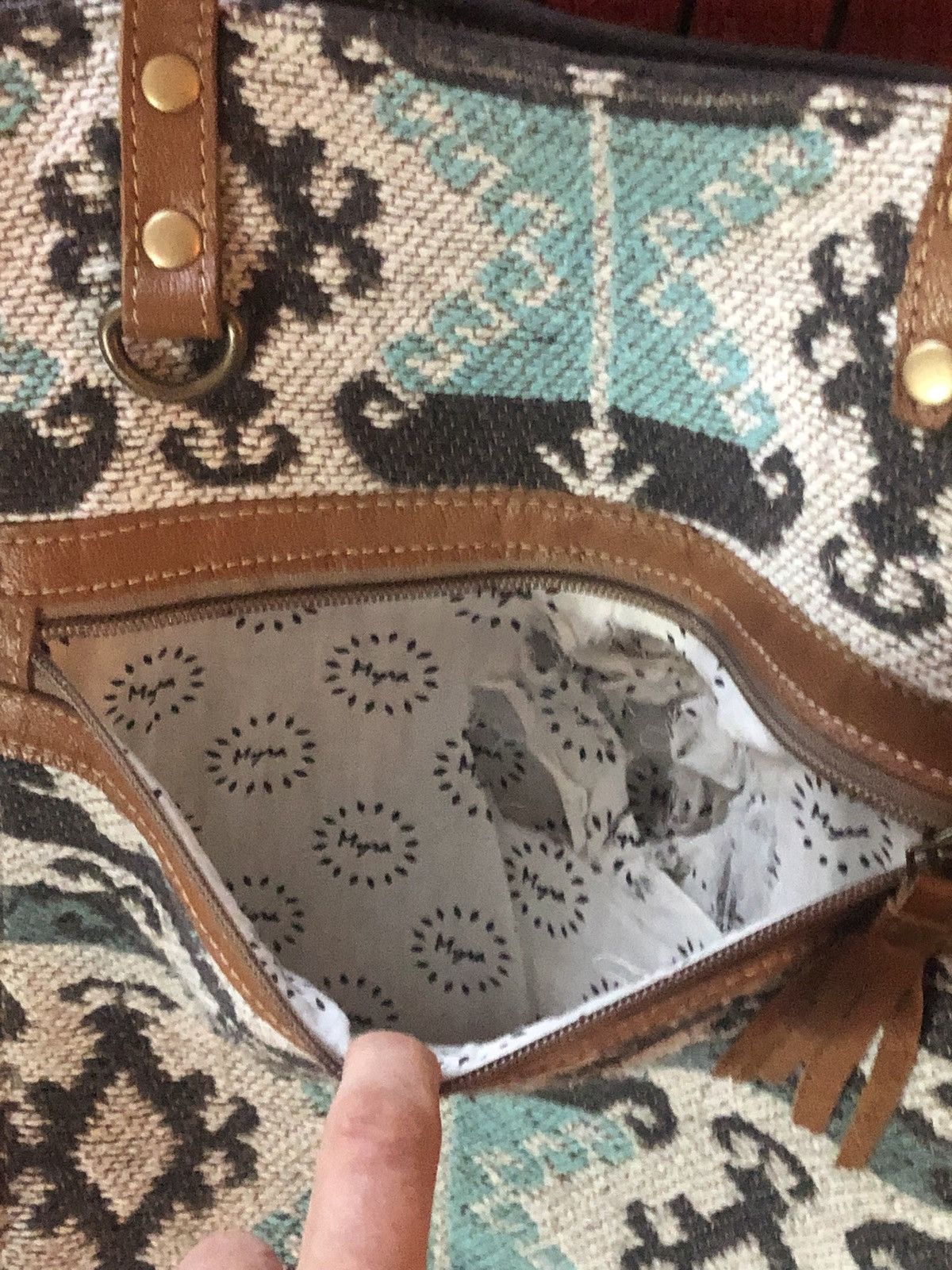 Other Myra Bag Western Leather Weekender Bag for Women - Isabela Size ONE SIZE - 5 Thumbnail