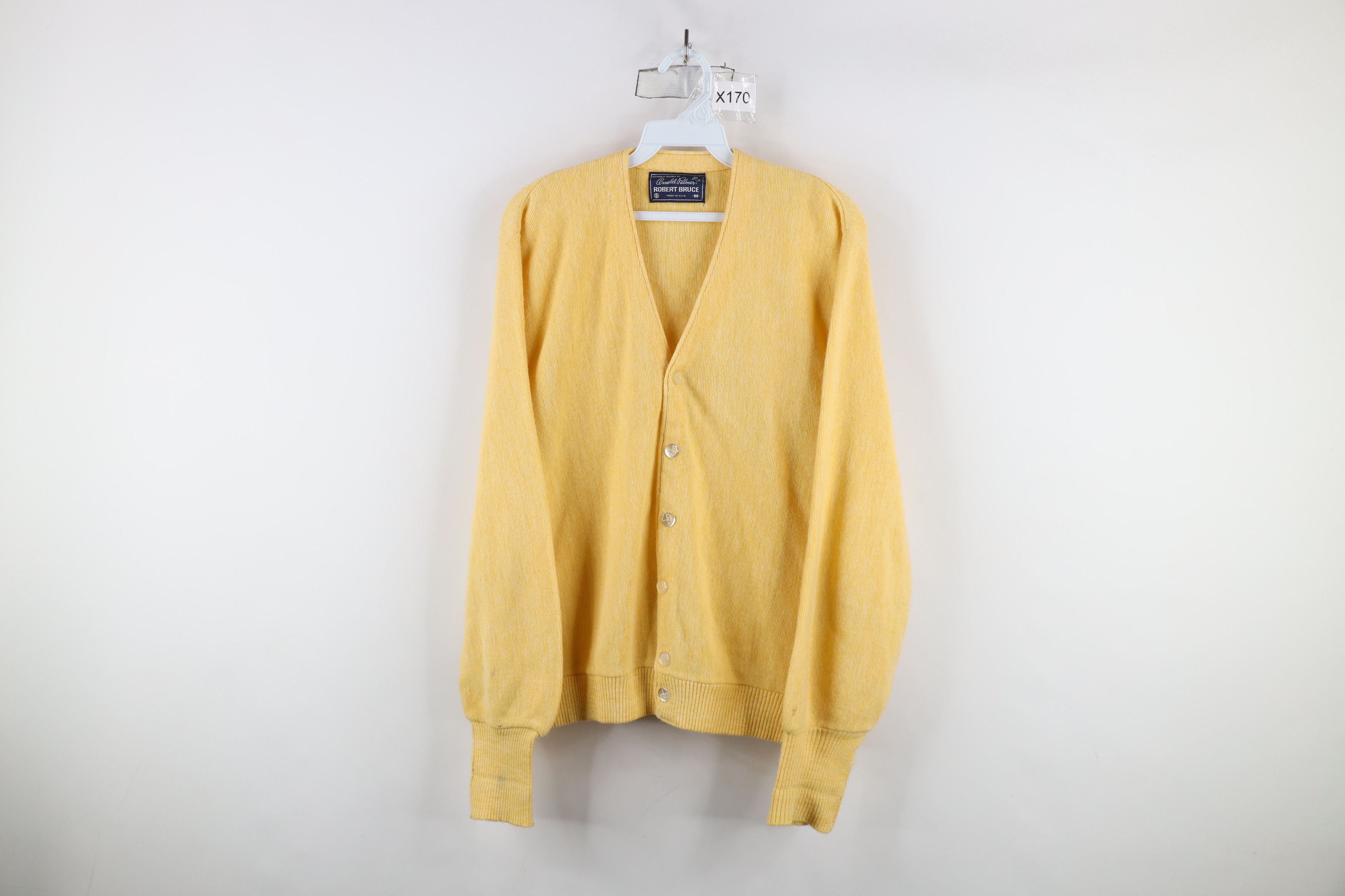 Vintage Vintage 70s Streetwear Knit Kurt Cobain Cardigan Sweater USA Size US M / EU 48-50 / 2 - 1 Thumbnail