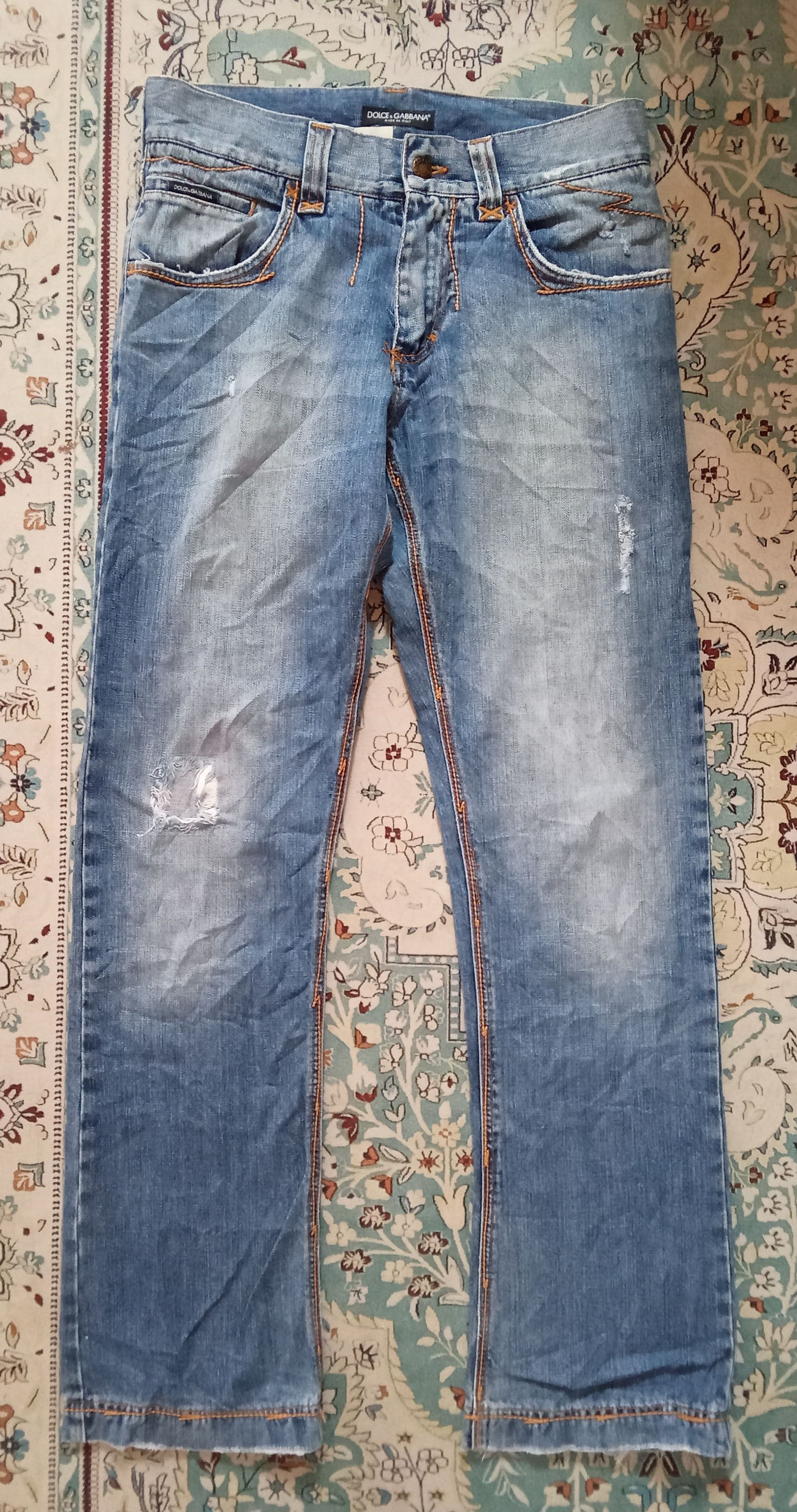 Dolce & Gabbana Distressed Jeans