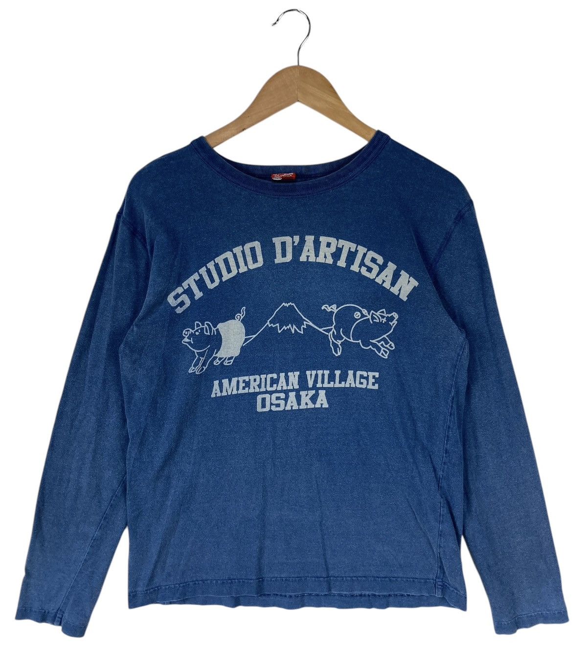 Indigo × Studio D'Artisan Studio D Artisan American Village Osaka Longsleeve Shirt Size US M / EU 48-50 / 2 - 2 Thumbnail
