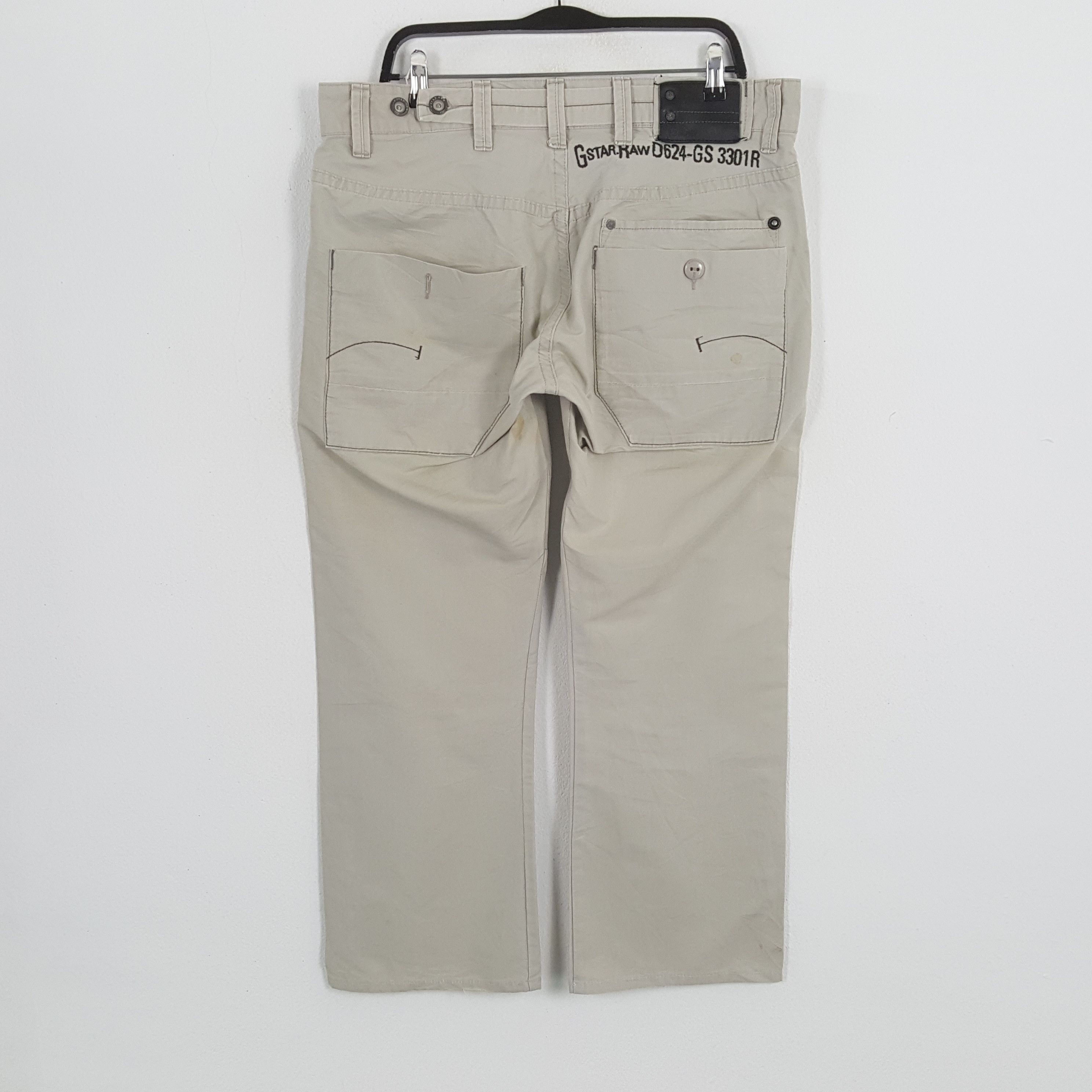 G-Star × Vintage G-STAR RAW Streetwear Style Pants Size US 36 / EU 52 - 4 Thumbnail