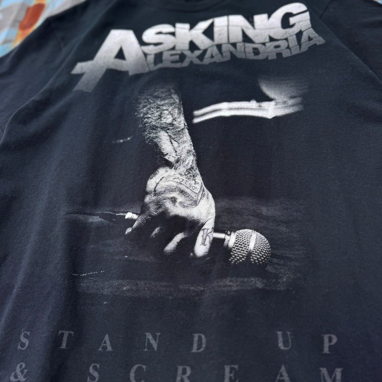 Band Tees Vintage 00s Asking Alexandria rock band tee y2k og rare hype Size US XL / EU 56 / 4 - 3 Thumbnail