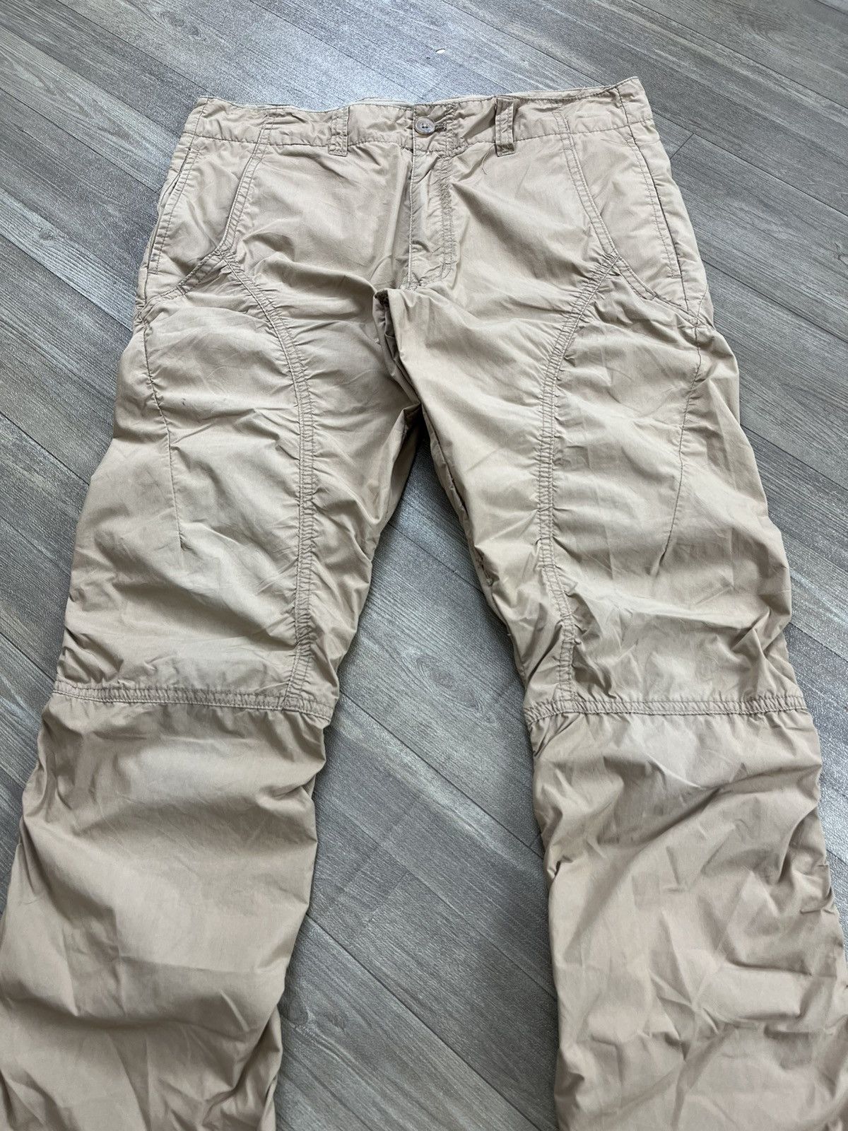 Tornado Mart 2000s Tornado Mart Japan Ruched Slim Fit Pants Lgb Style Y2K Size US 31 - 5 Thumbnail