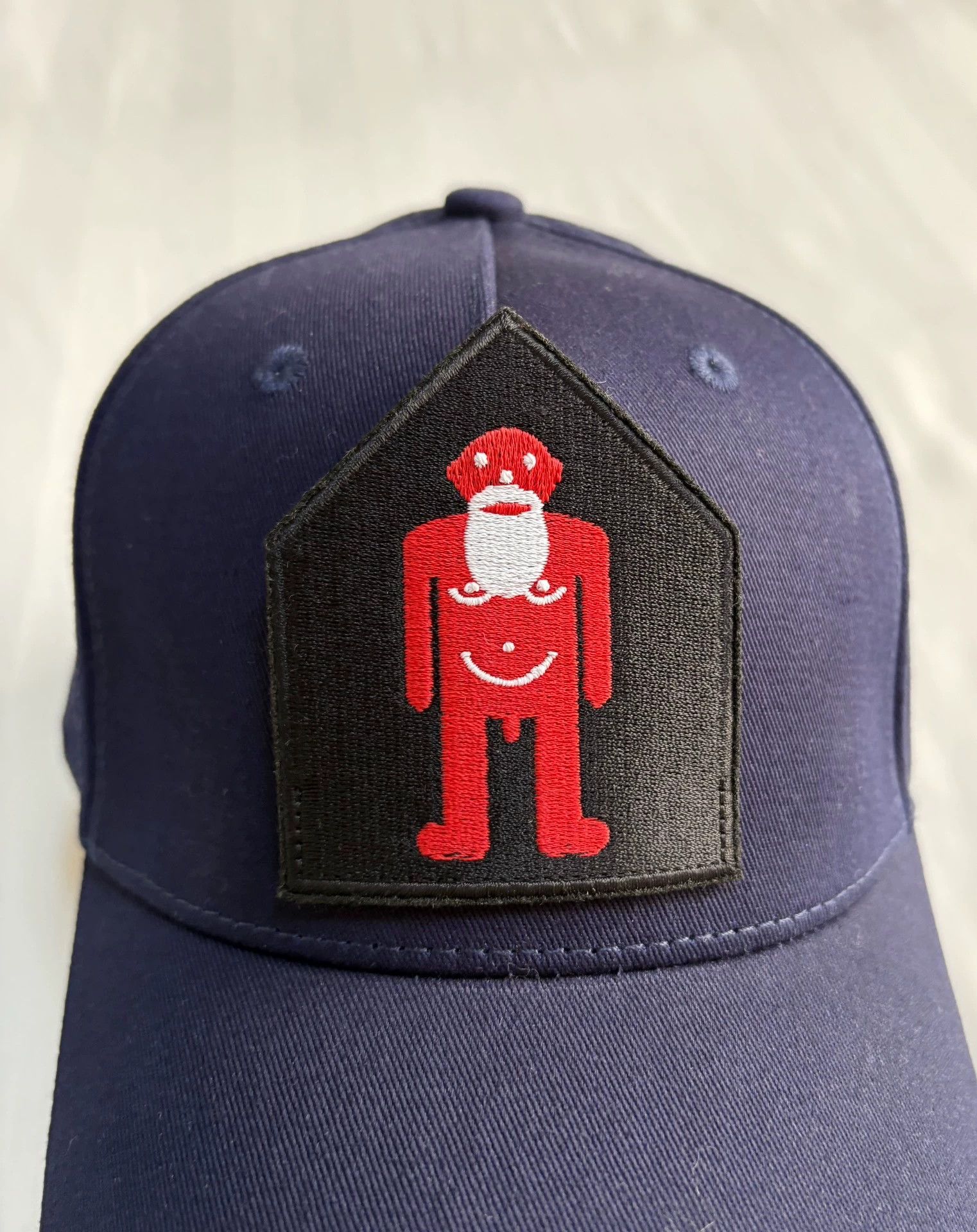 Walter Van Beirendonck WALTER VAN BEIRENDONCK x DSM Hut Cap 3D Old Man Embroidery Size ONE SIZE - 4 Thumbnail