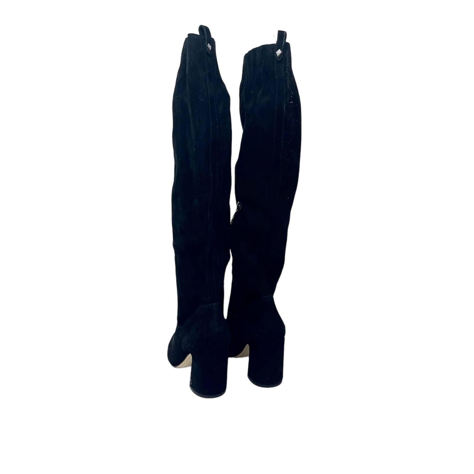 Sam Edelman Sam Edelman Sulema Knee High Black Suede Boots Size 5.5 Size US 5.5 / IT 35.5 - 5 Thumbnail