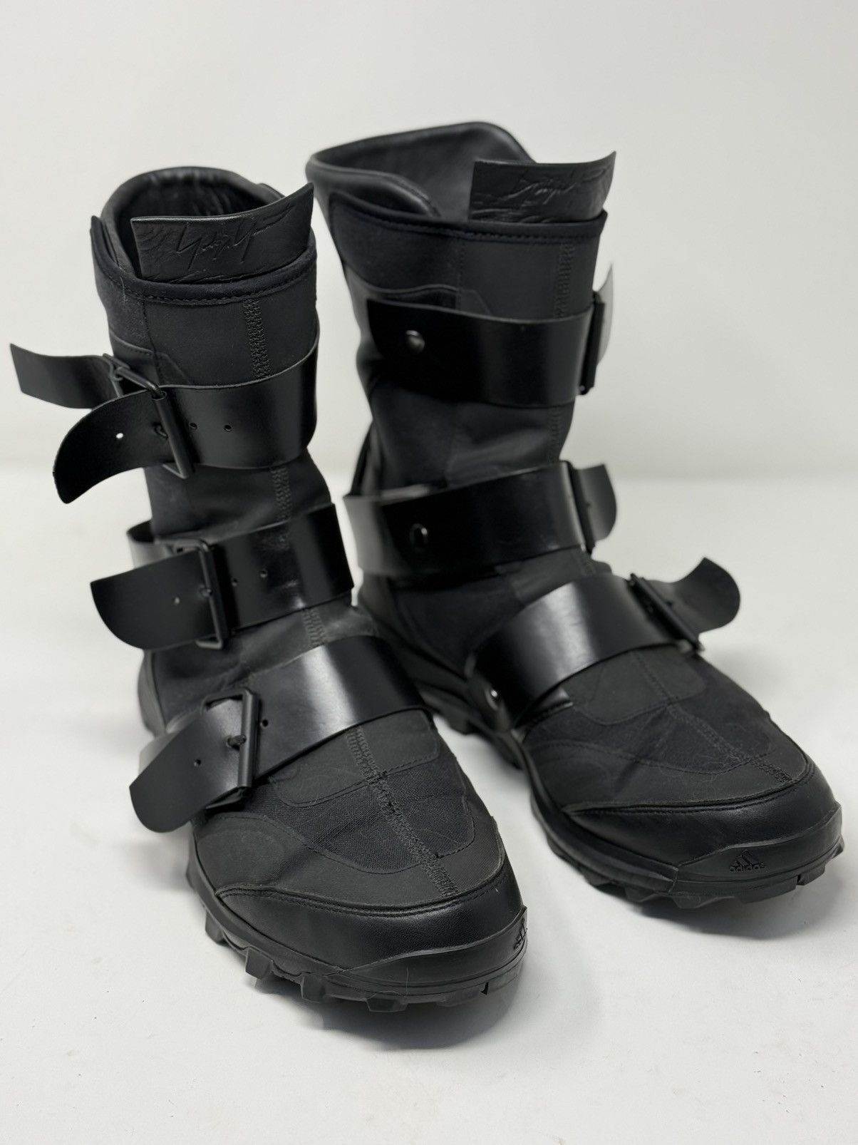 Yohji Yamamoto Yohji Yamamoto AW17 leather and neoprene boots Size US 10 / EU 43 - 8 Thumbnail