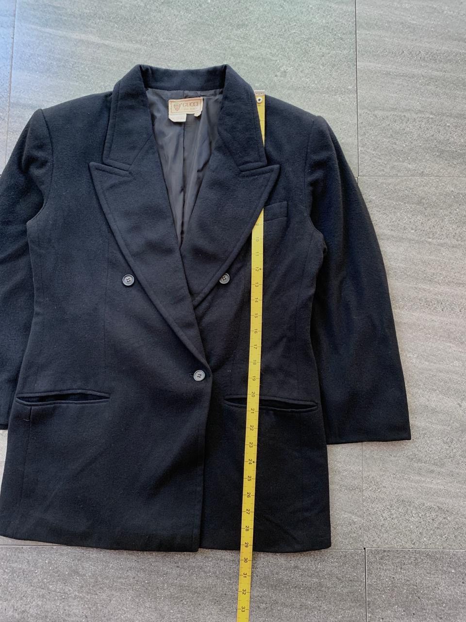 Gucci FREE TAX! 90s Cashmere Blazer Jacket Size M / US 6-8 / IT 42-44 - 11 Thumbnail