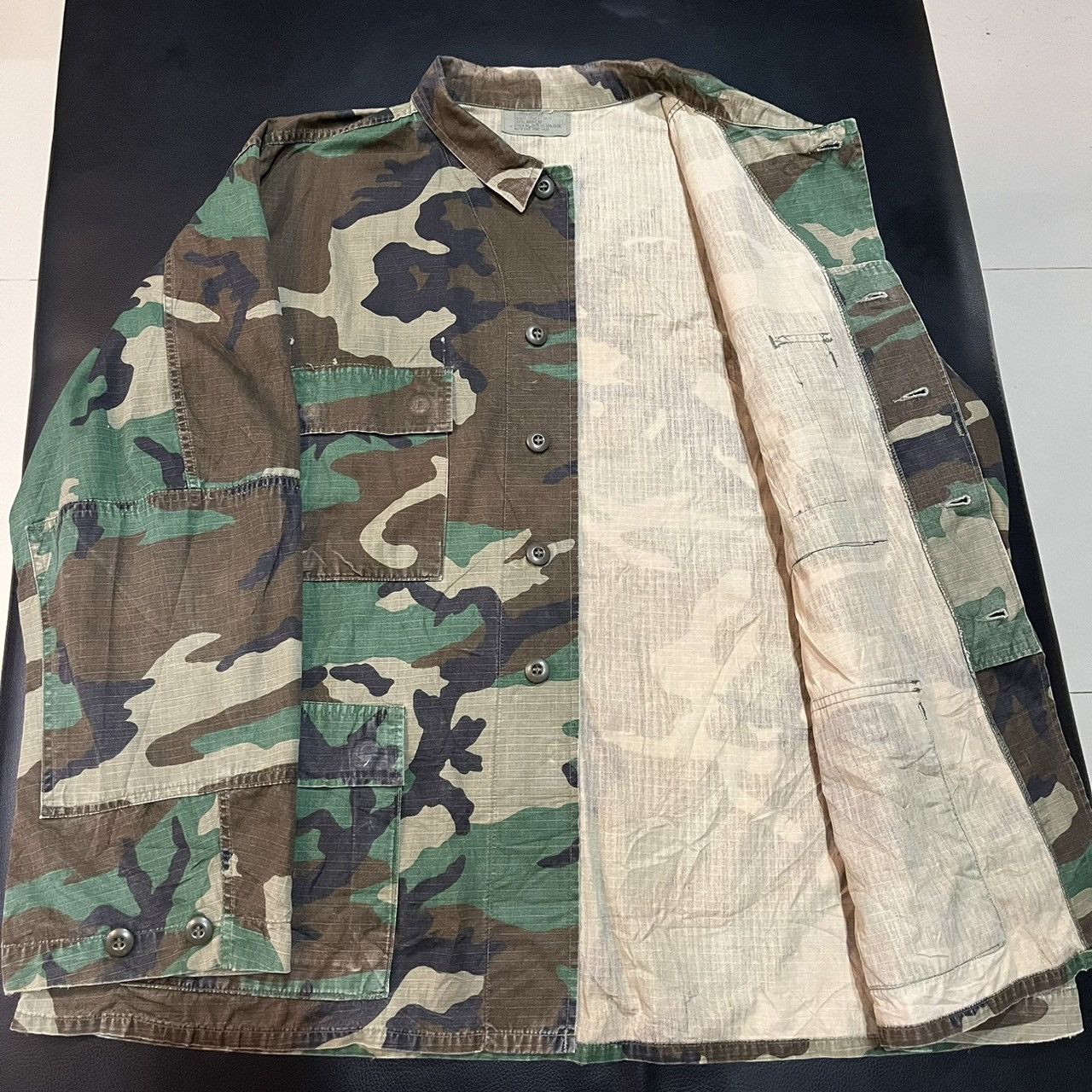 Kanye West Kanye West Life Of Pablo Military Camo Jacket Tour Merch Size US XL / EU 56 / 4 - 6 Thumbnail