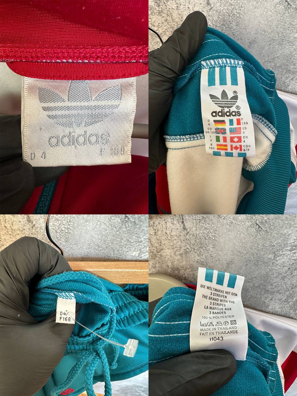 Adidas Vintage Adidas TrackSuit Jacket + Pants Retro 80s-90s Size US M / EU 48-50 / 2 - 21 Thumbnail