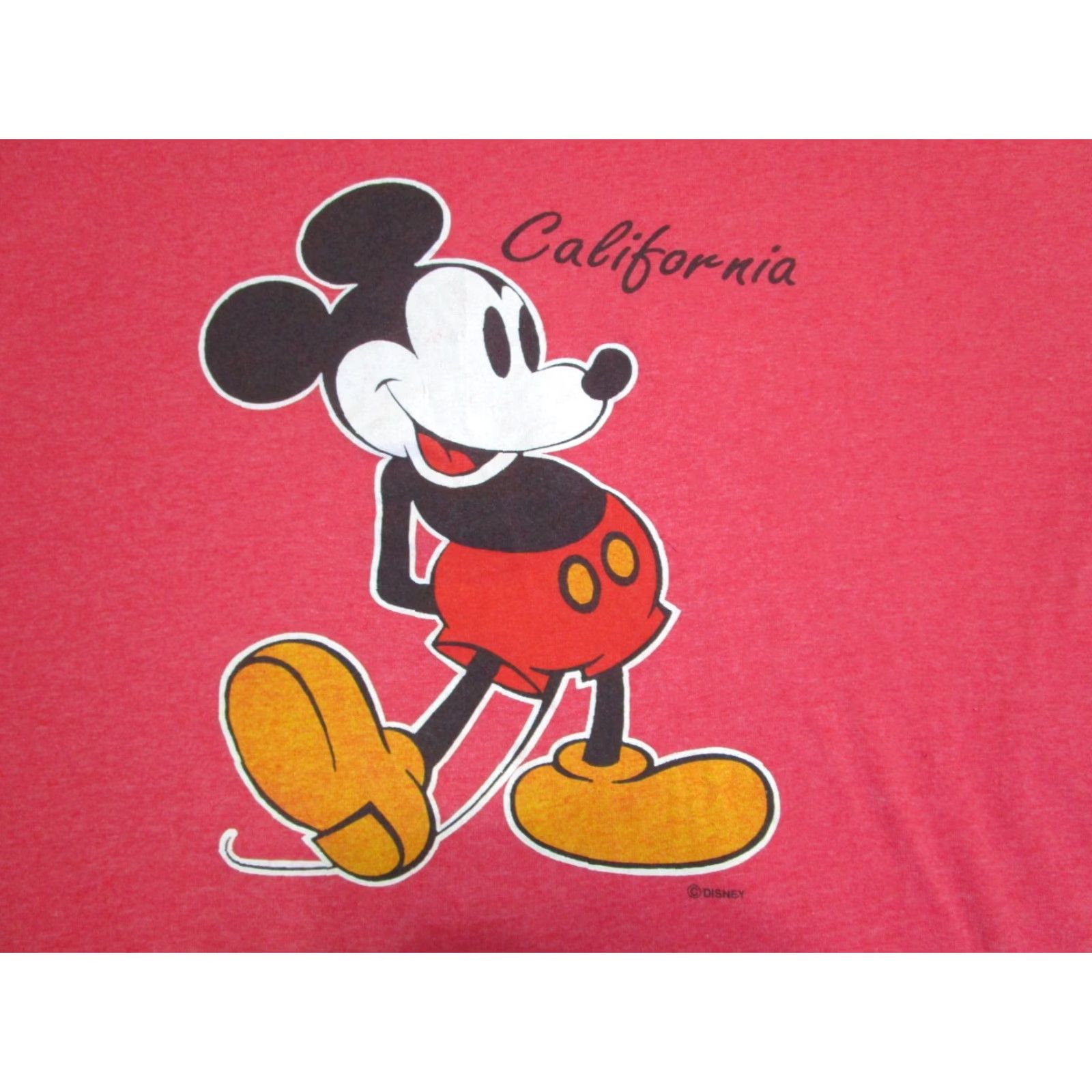 Velva Sheen VINTAGE Velva Sheen Disney T-Shirt Men XL ringer 80s Mickey Mouse Stripe California Single Stitch Band Sleeve Solid Pattern Size US XL / EU 56 / 4 - 3 Thumbnail