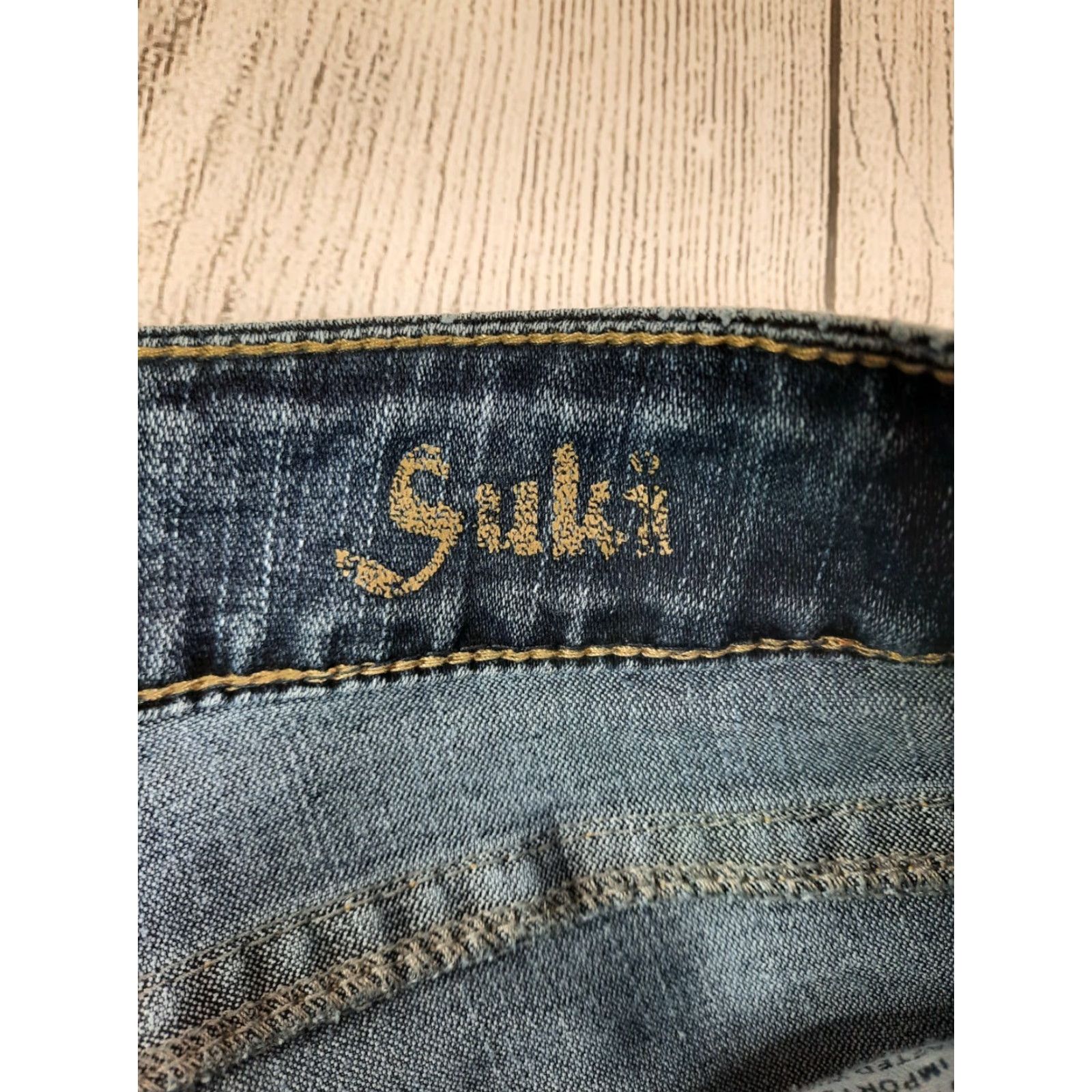 Silver Jeans Co. VINTAGE Silver Jeans Suki Bootcut Jeans Women's 28x32 Dark Wash Low Rise Stretch Pockets Denim Size 28" / US 6 / IT 42 - 4 Thumbnail
