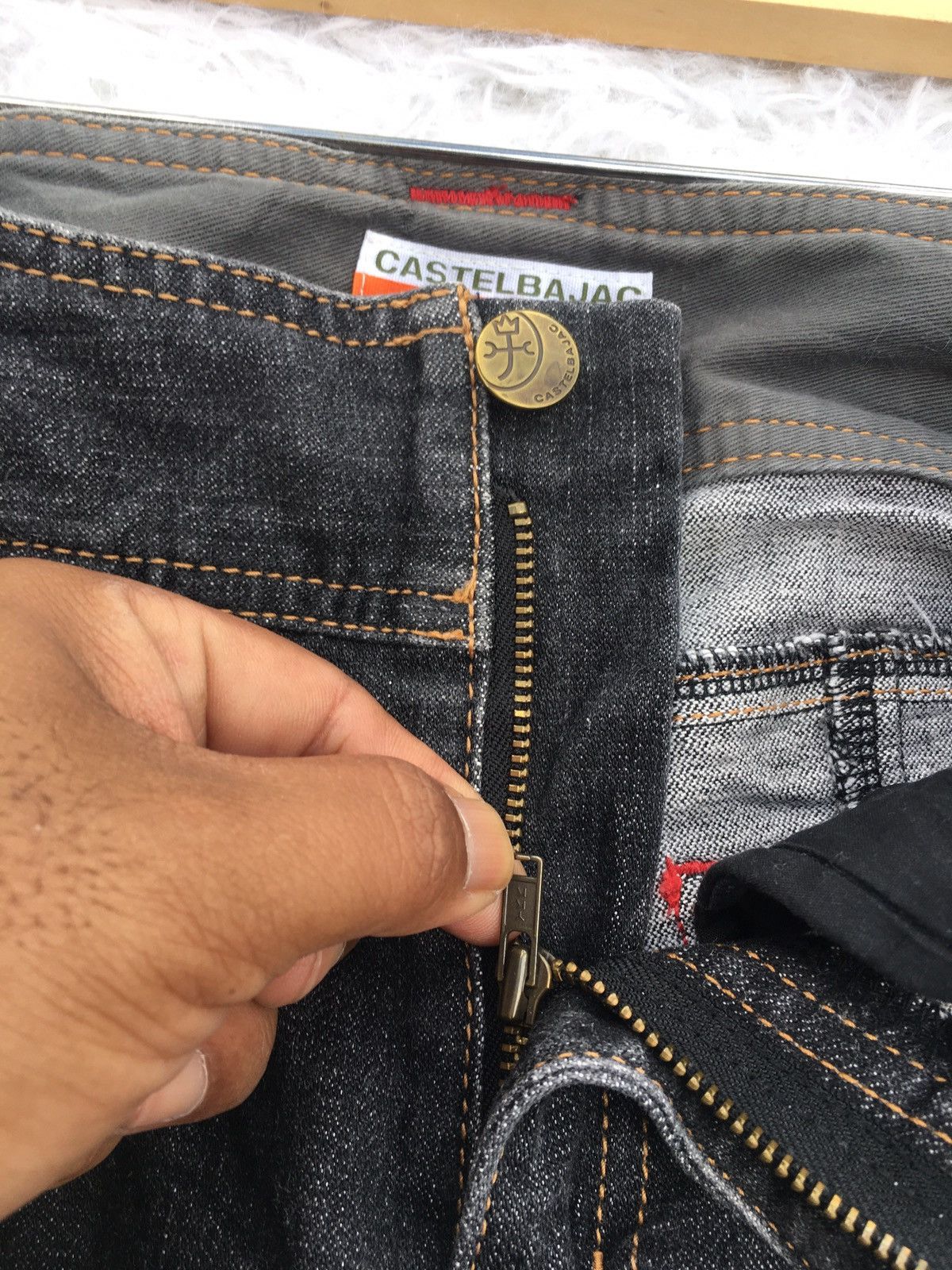 Jean Charles De Castelbajac Rare Vintage Jean Charles de Castelbajac Jean/Denim Size US 26 / EU 42 - 16 Thumbnail