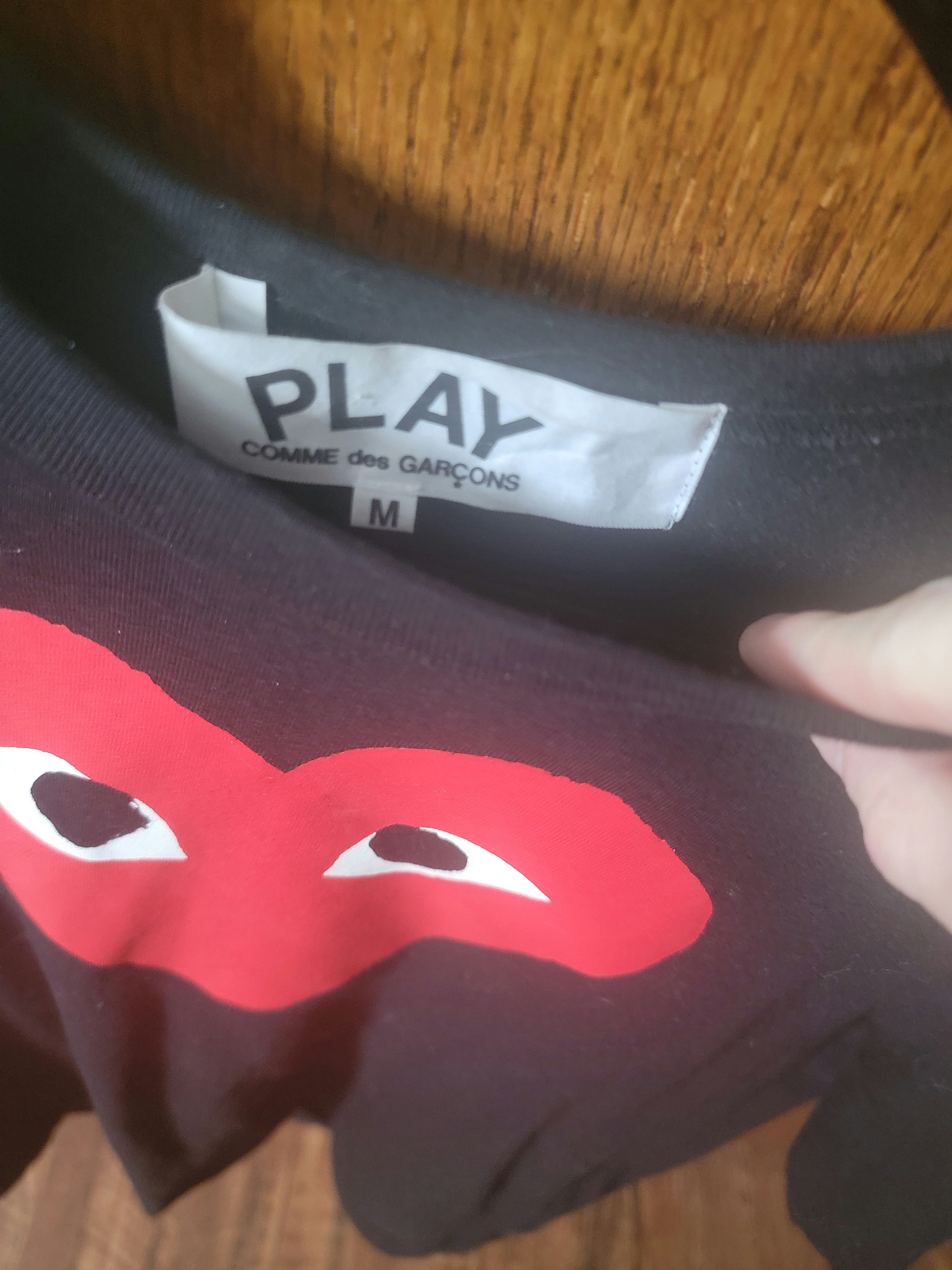 Comme des Garcons × Comme des Garcons PLAY CDG PLAY bold heart Size US M / EU 48-50 / 2 - 3 Thumbnail