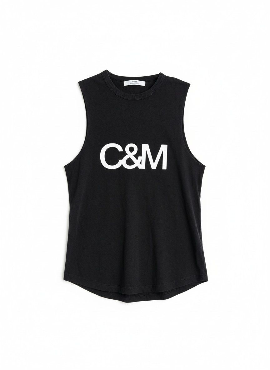 Other CAMILLA AND MARC C&M Black Sleeveless Muscle Tank Top Women's Size US M / EU 48-50 / 2 - 1 Thumbnail