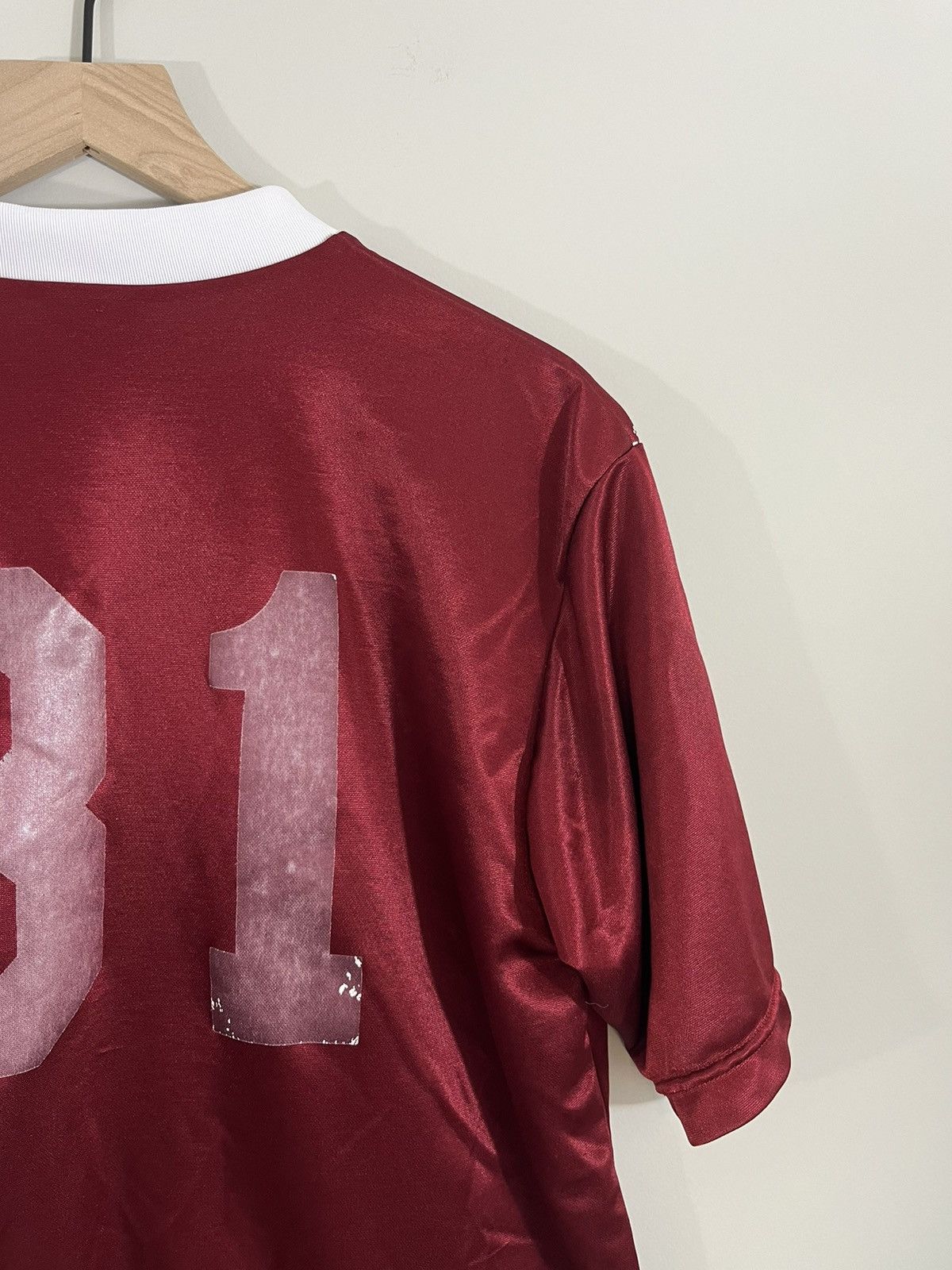 Vintage English Football Distressed Faded Soccer Jersey Size US L / EU 52-54 / 3 - 10 Thumbnail