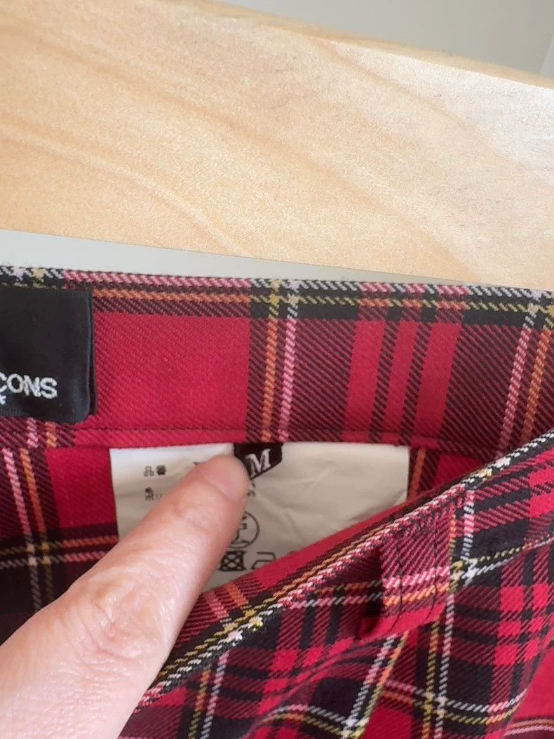 Comme des Garcons Comme Des Garcons size M Cropped plaid pants Size 24" / US 00 / IT 34 - 3 Thumbnail