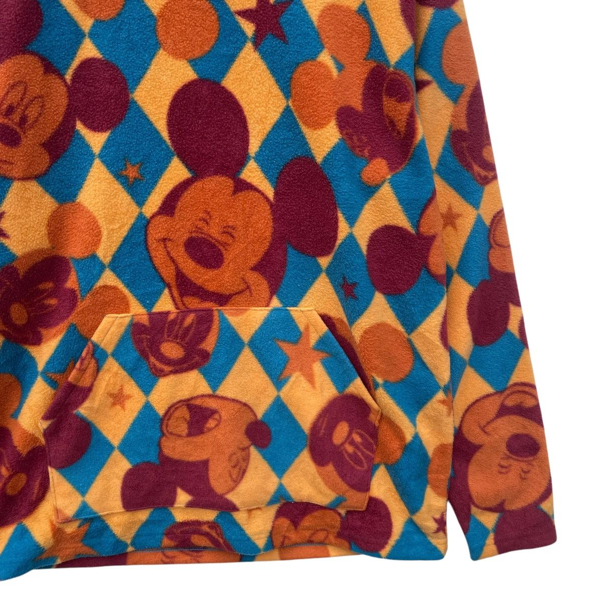 Cartoon Network 💥Mickey Mouse Full Print Hooded Pull Over Jacket Size US M / EU 48-50 / 2 - 5 Thumbnail